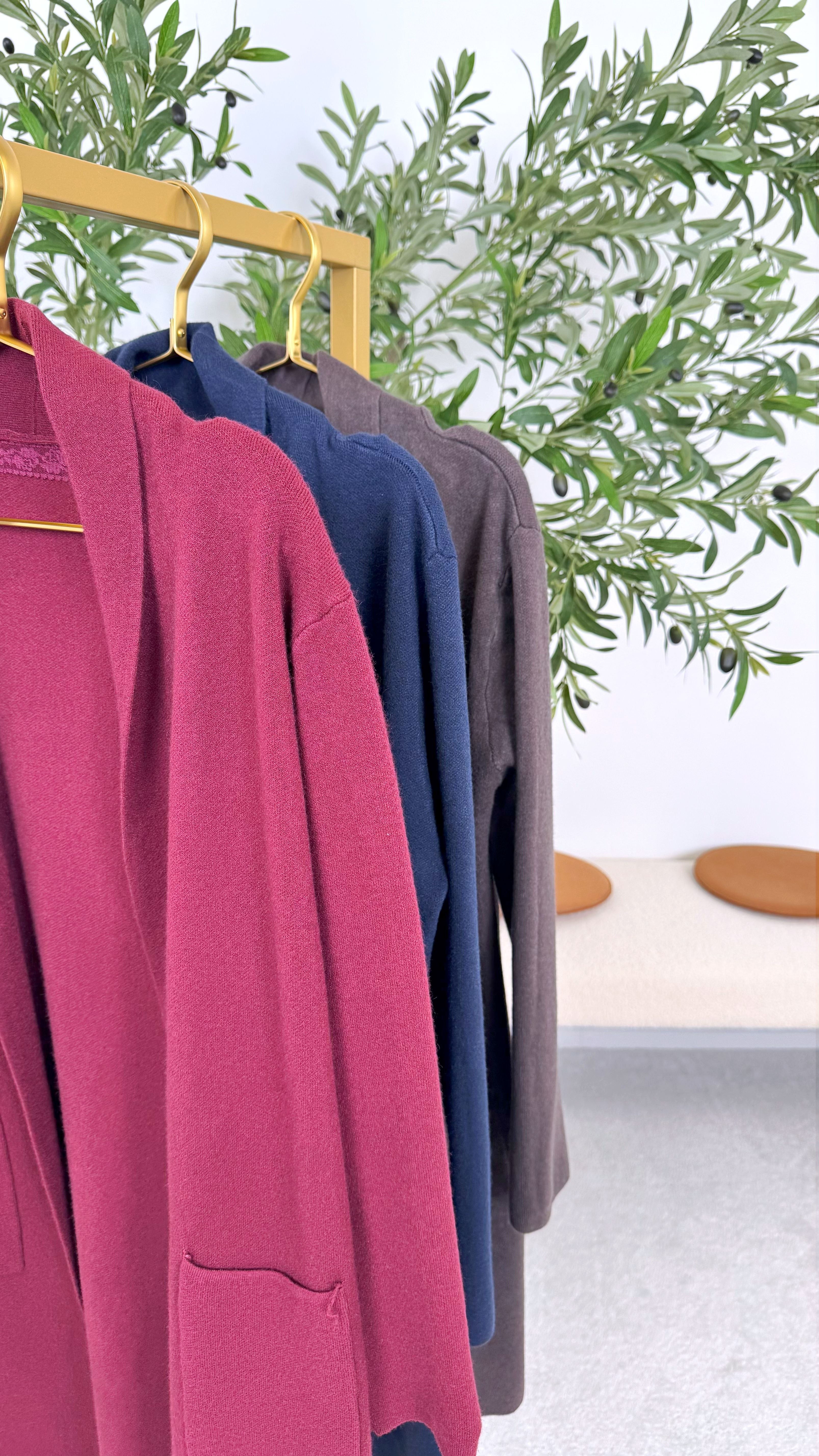 Strickjacke Pumpkin Plain (7 Farben)