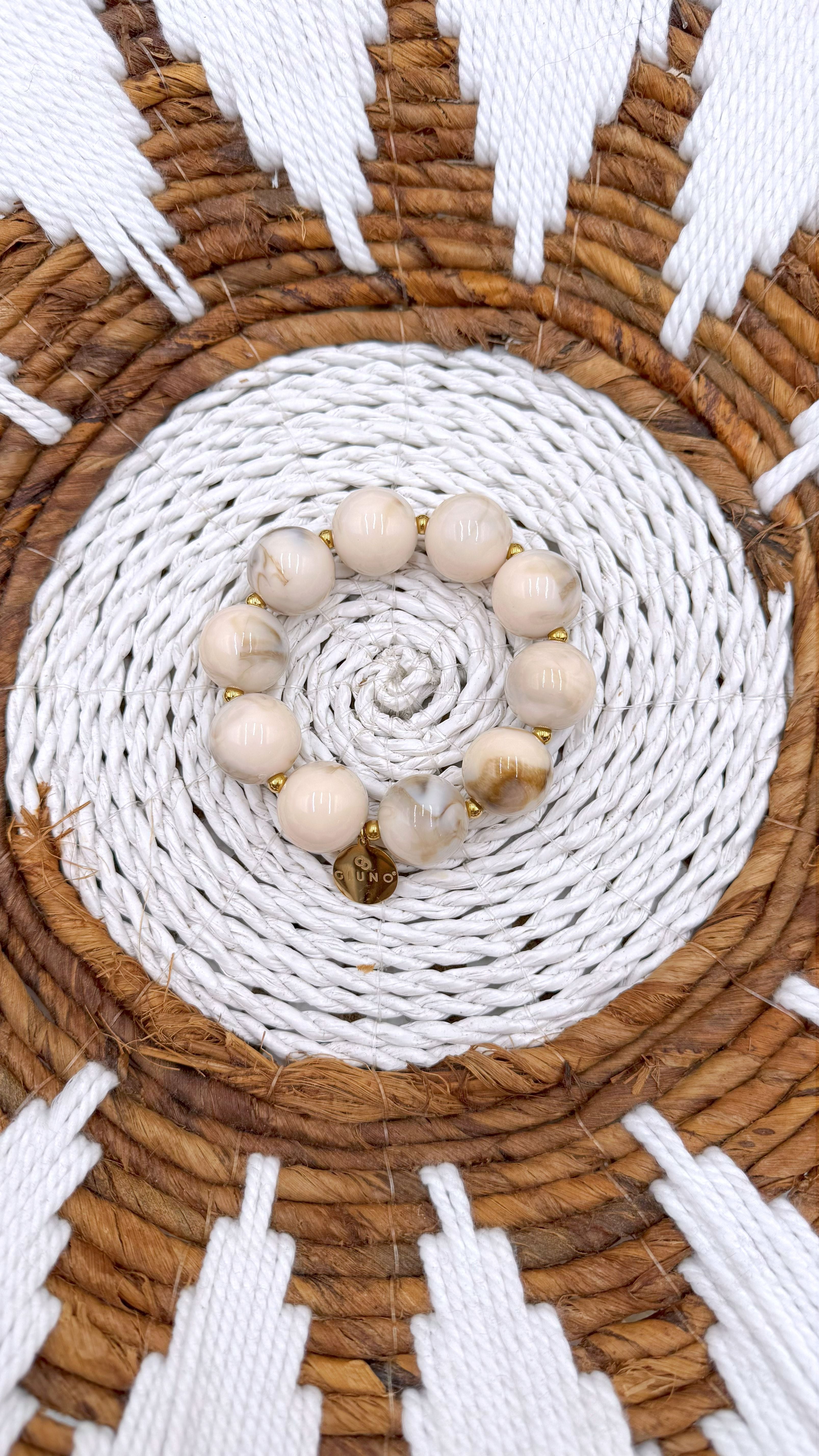 Perlenarmband Marbella (2 Farben)