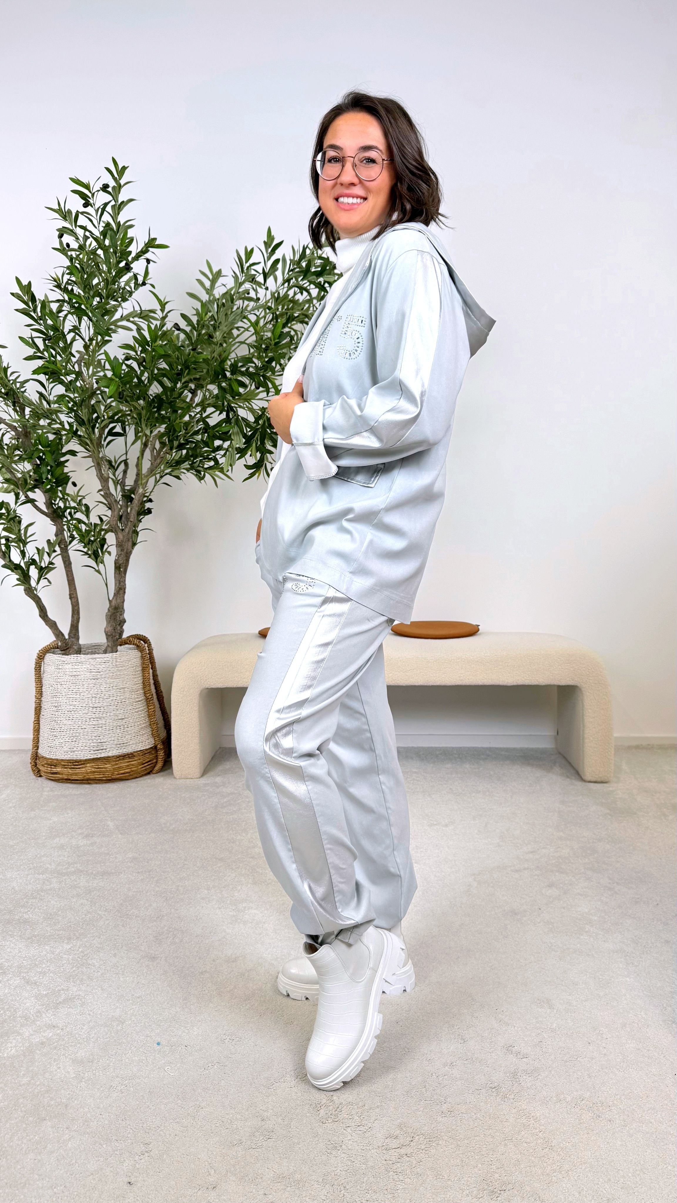 Blazer Silver Stripes *Grau* - Power of Princess