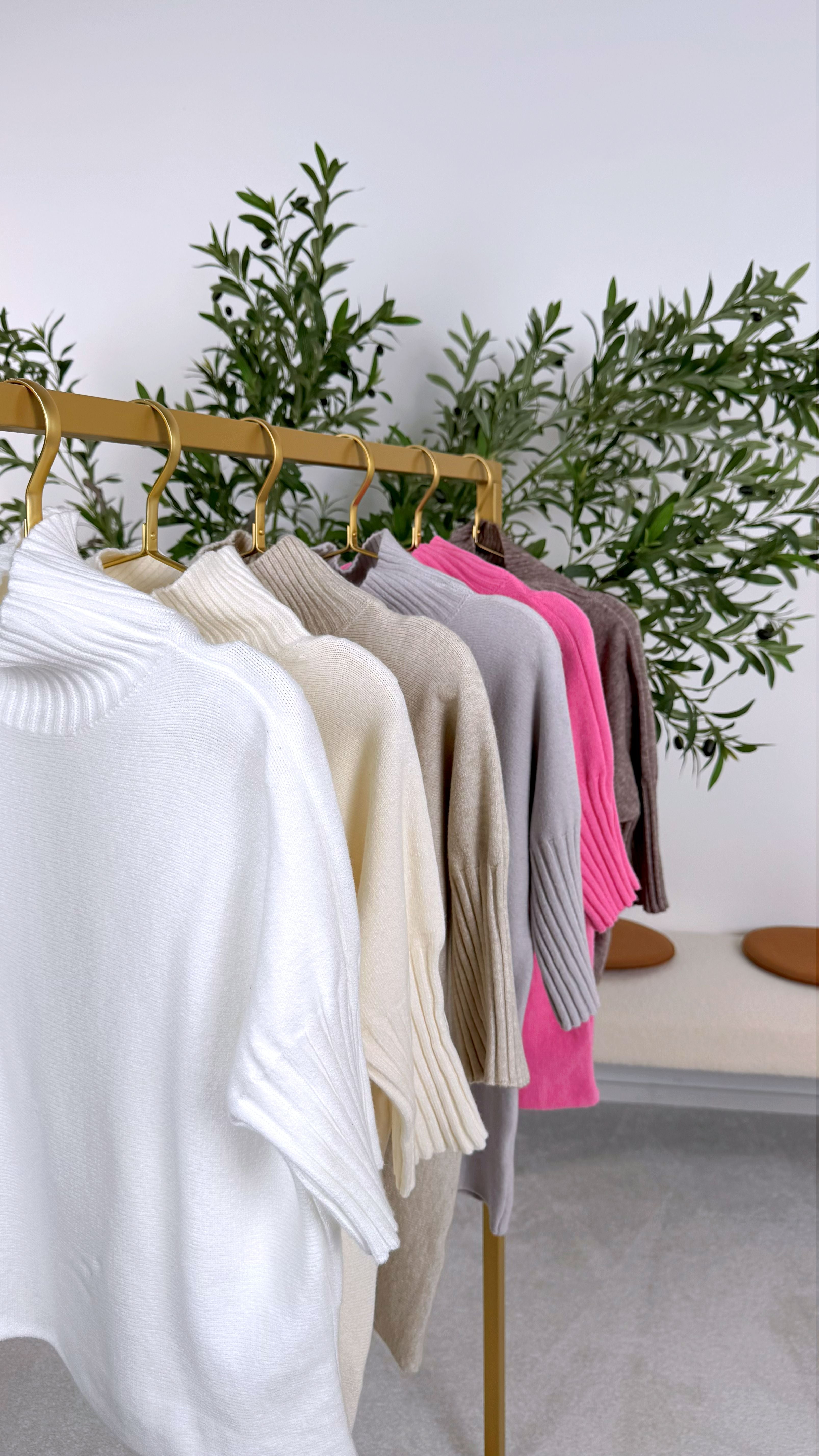 Rollkragenpullover Rachel (17 Farben)