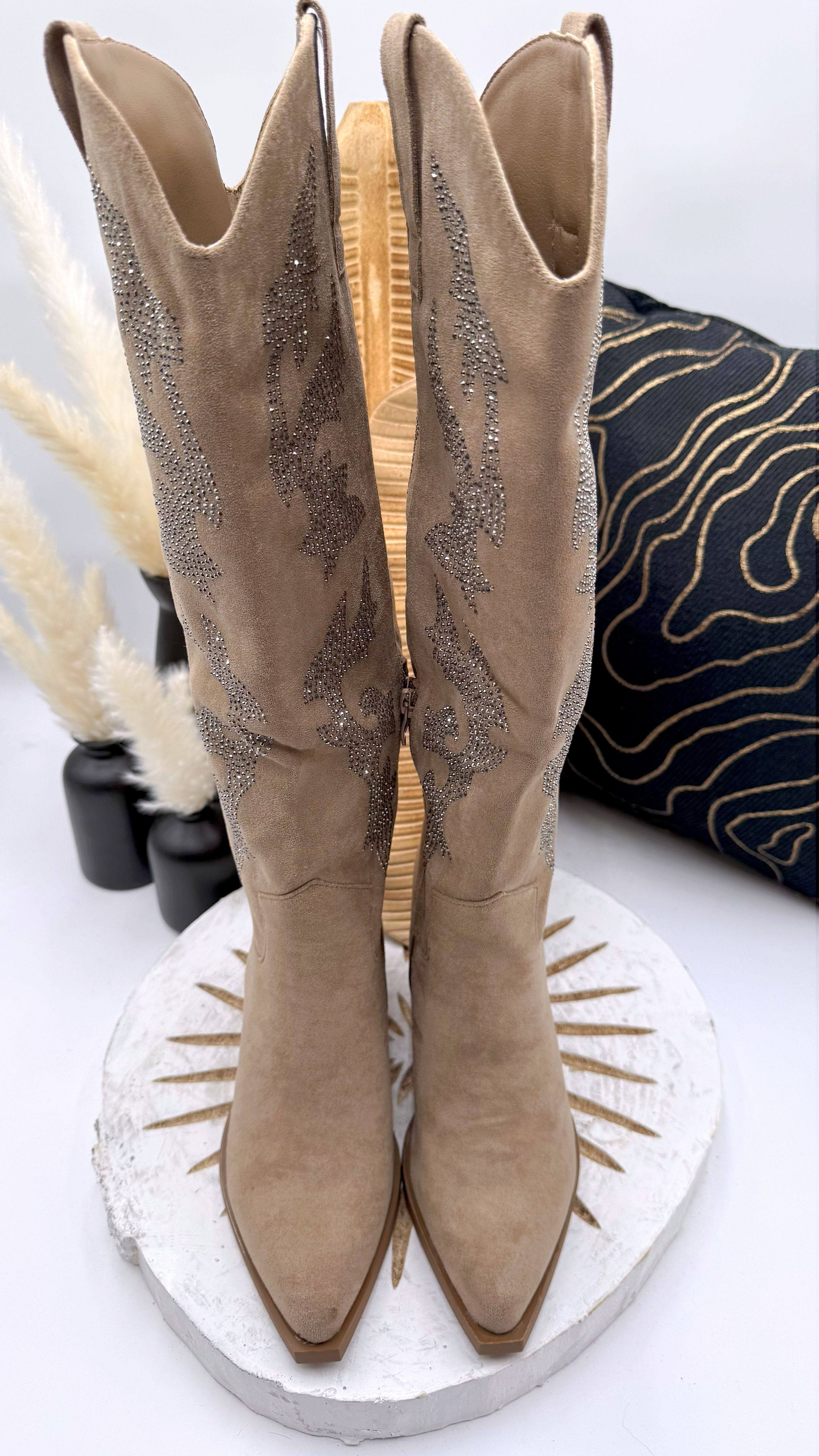 Stiefel Glam Rodeo *Beige*