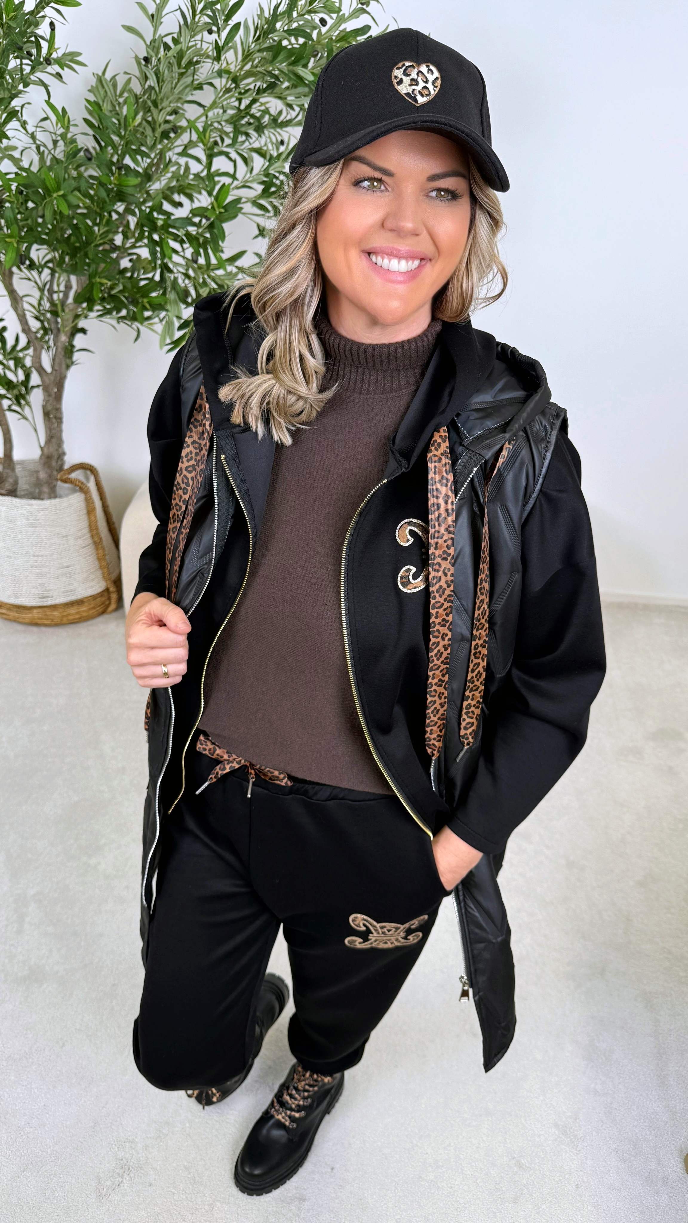 Kappe Leo Heart (4 Farben)