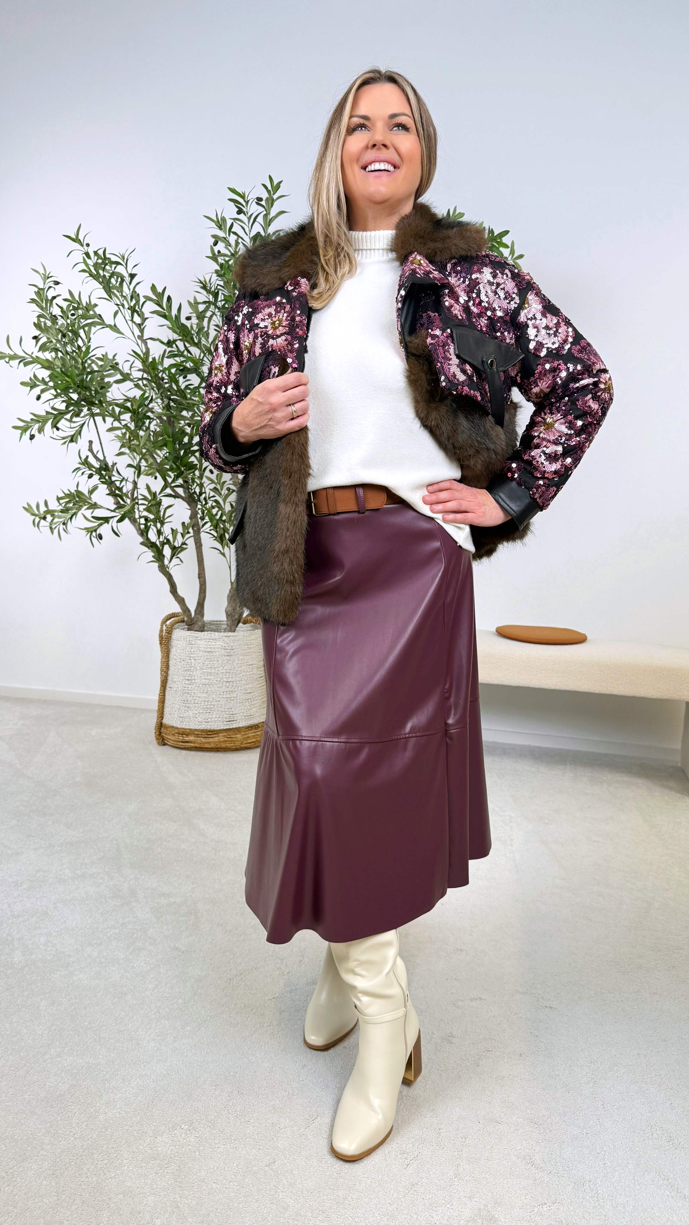 Jacke Galaxy Glow *Lila*