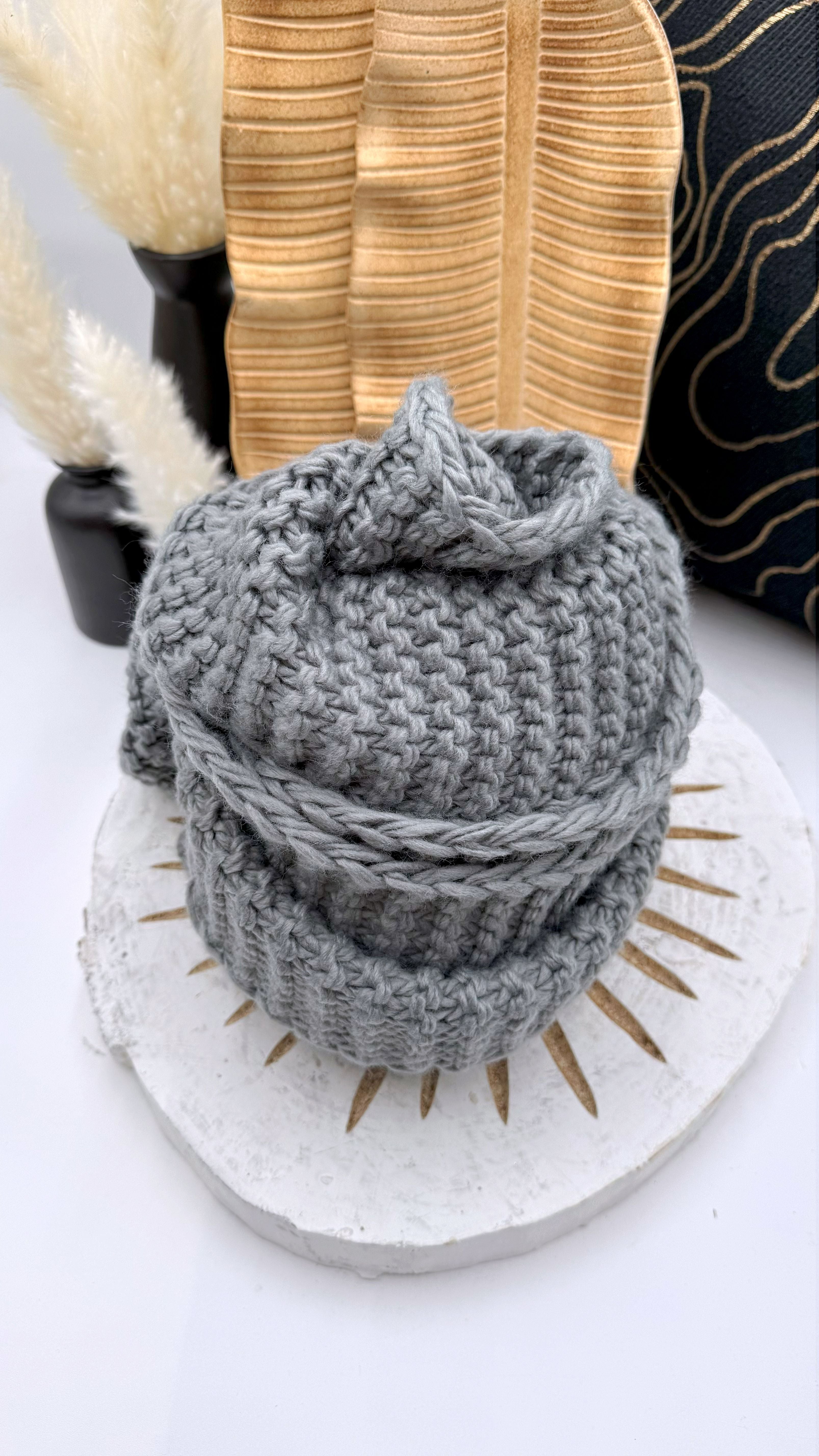 Schal Winter Hug *Grau*