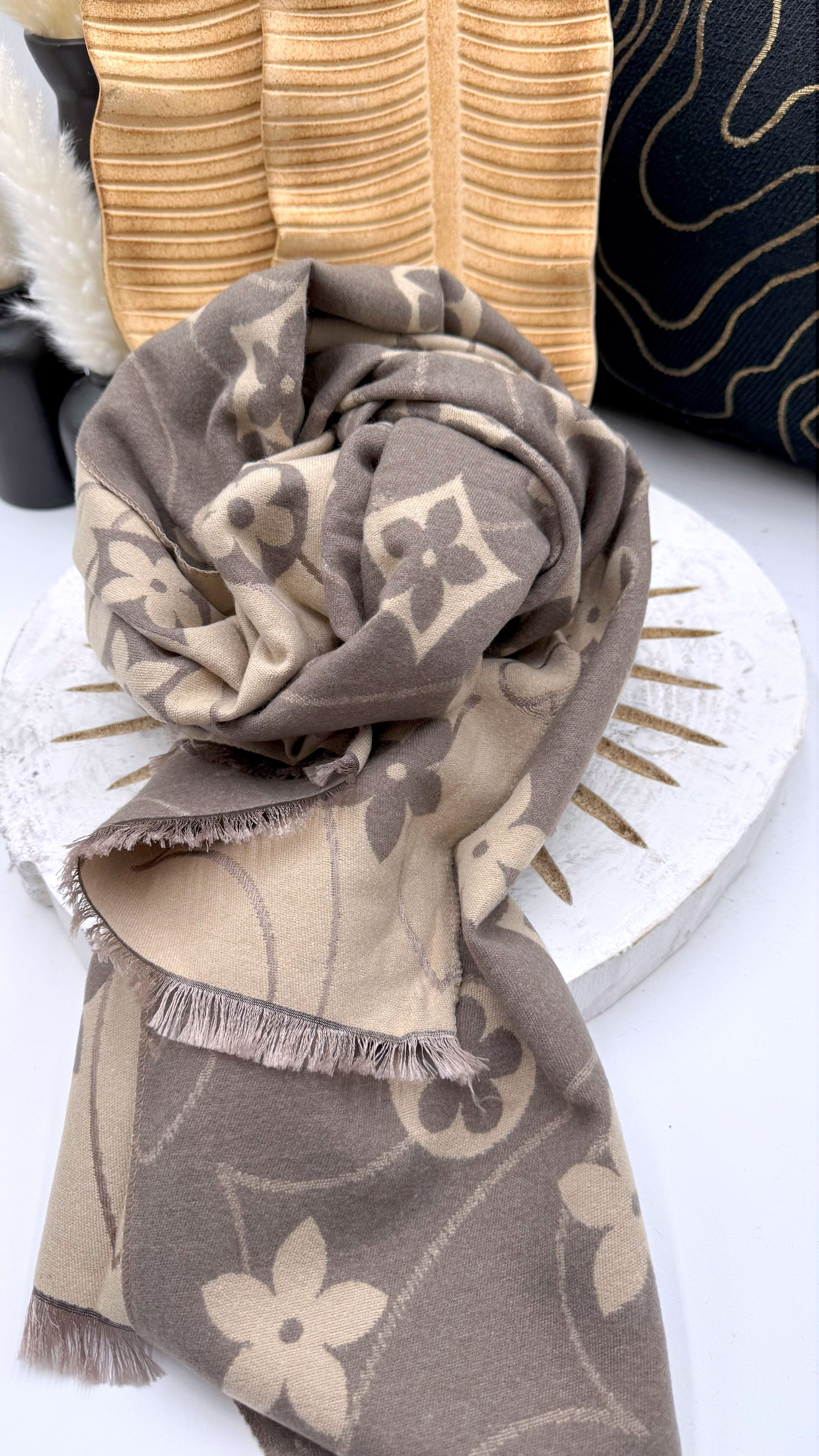 Schal Autumn Flower *Taupe*