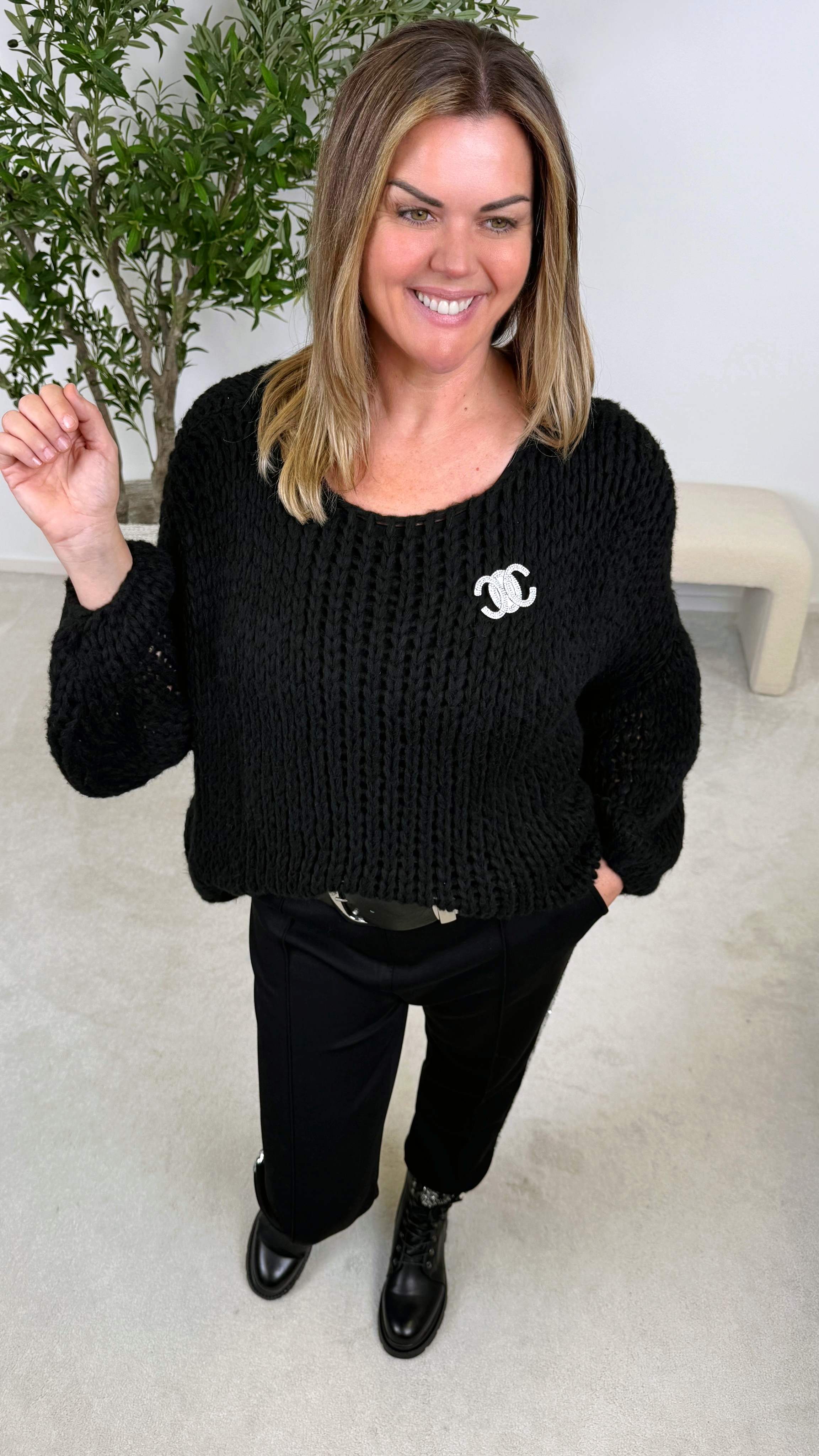 Strickpullover Lilia (13 Farben)