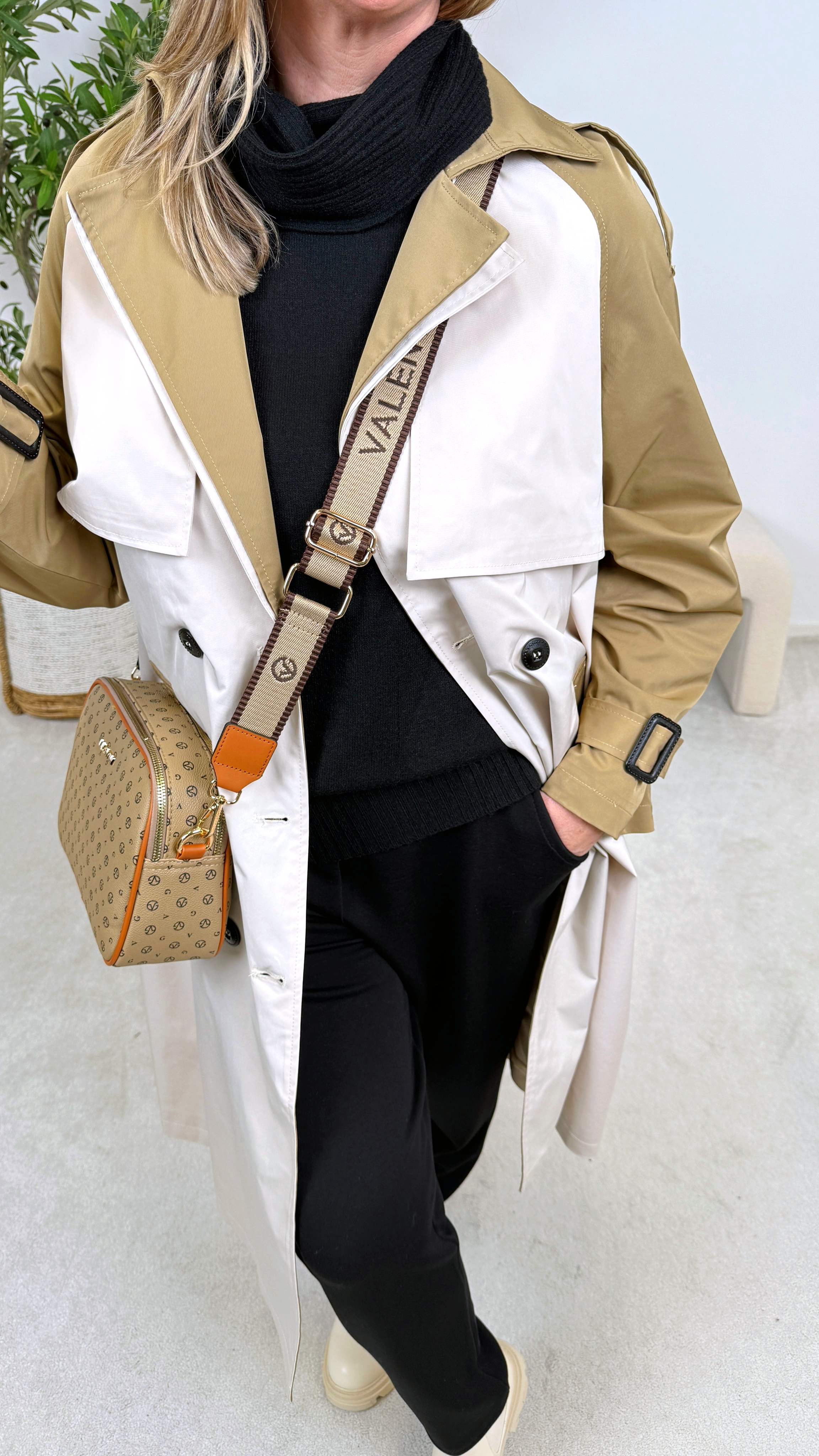 Trenchcoat Duo Chic (2 Farben)