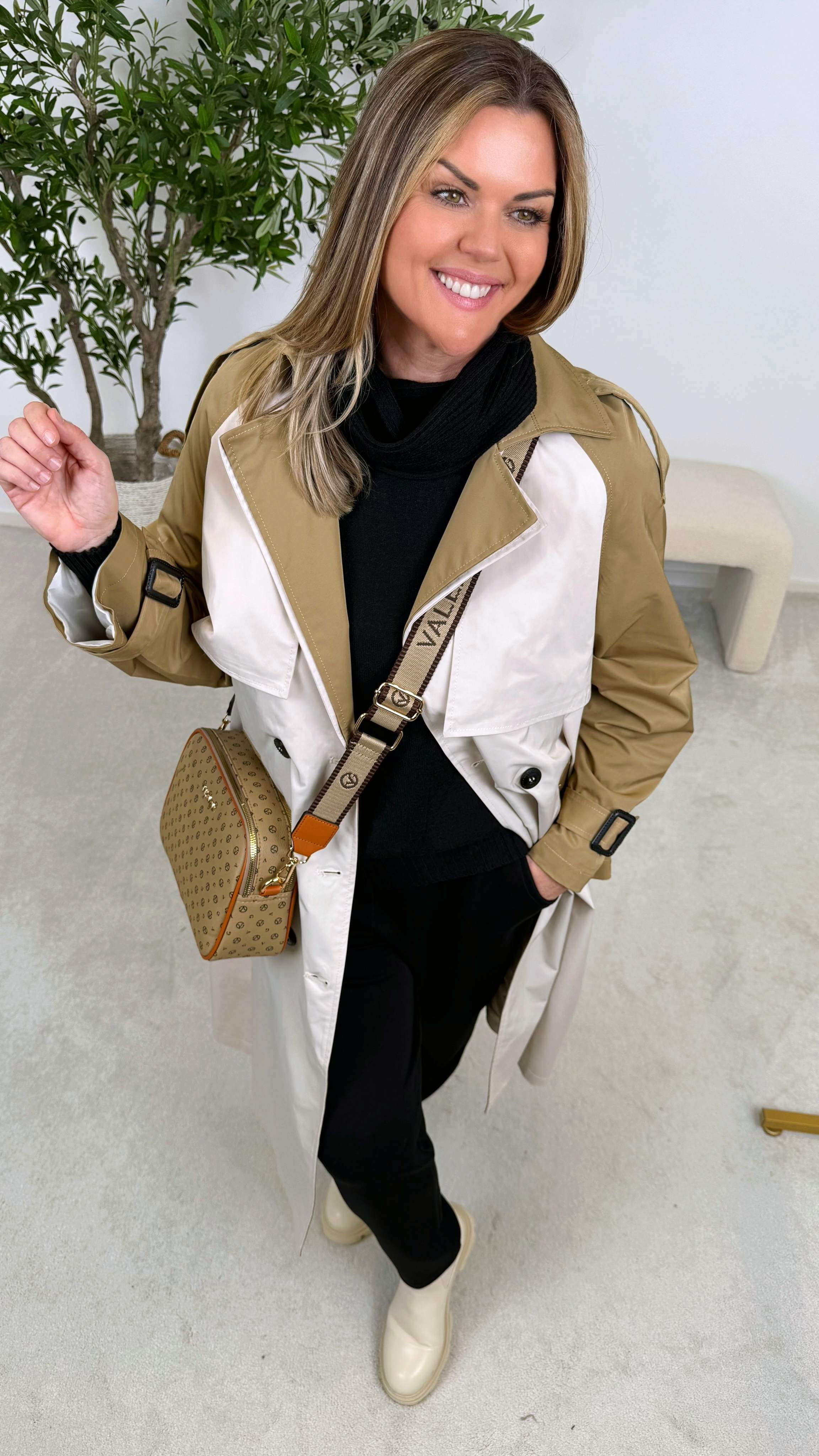 Trenchcoat Duo Chic (2 Farben)