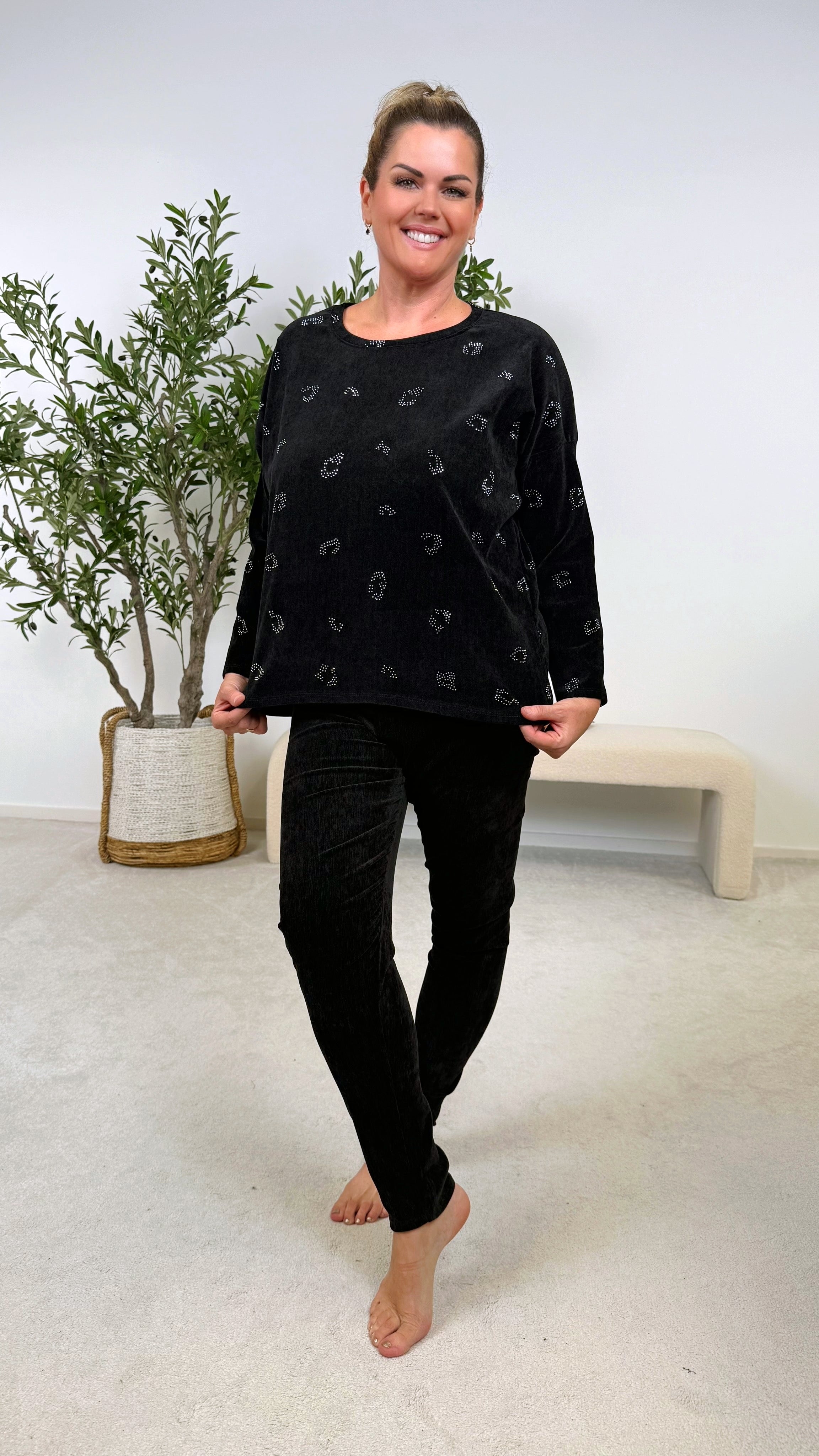 Pullover Soft Illusion *Schwarz*