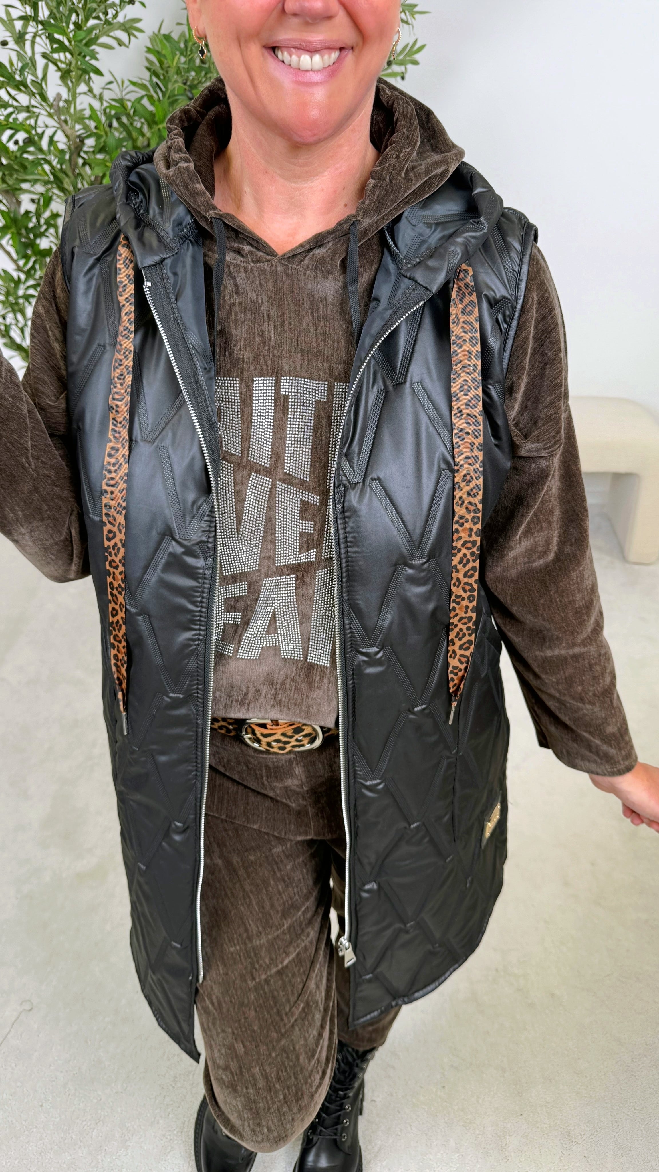 Weste Veluxe Vest *Schwarz*