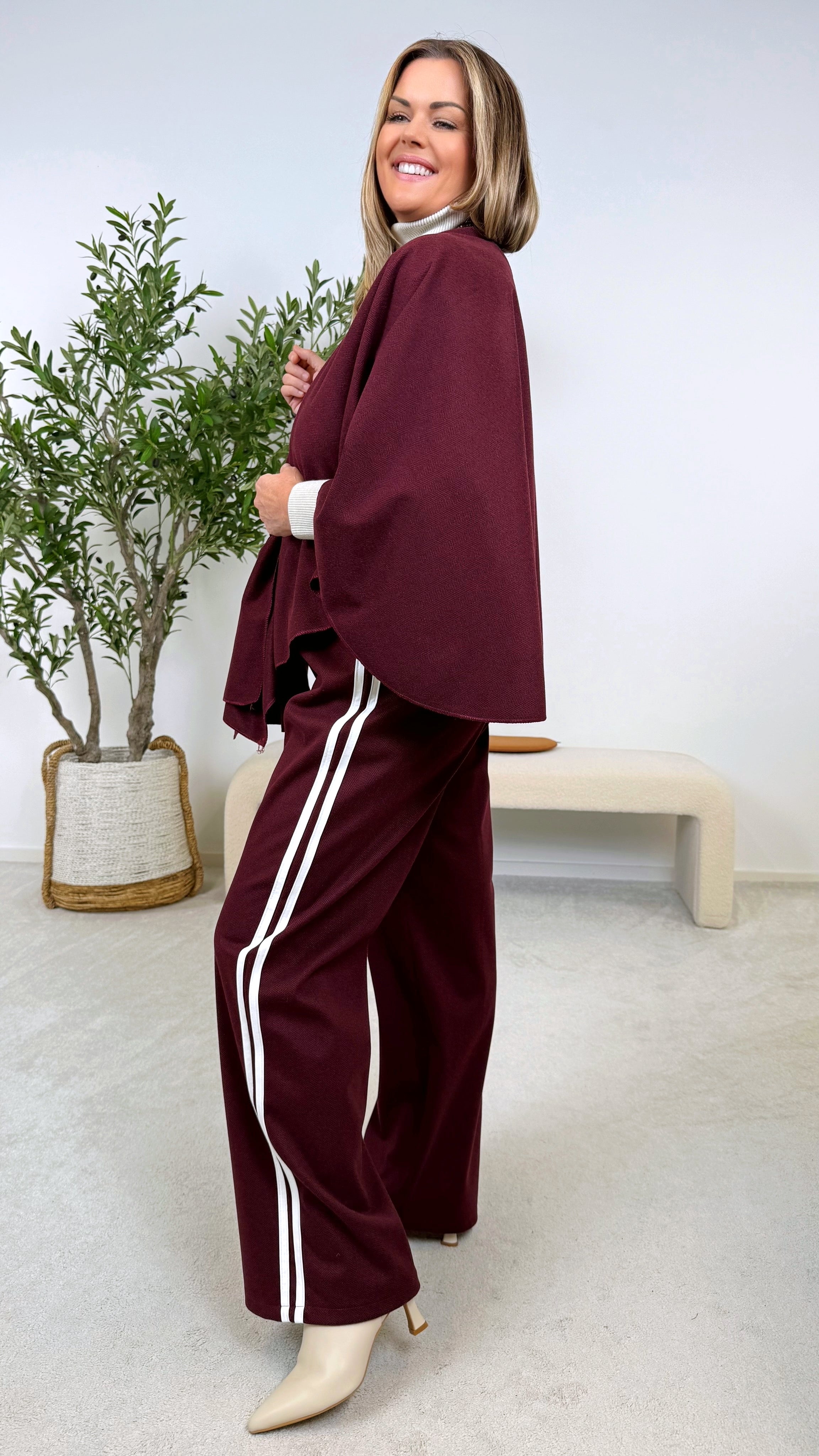 Hose Bone Elegance *Bordaux*