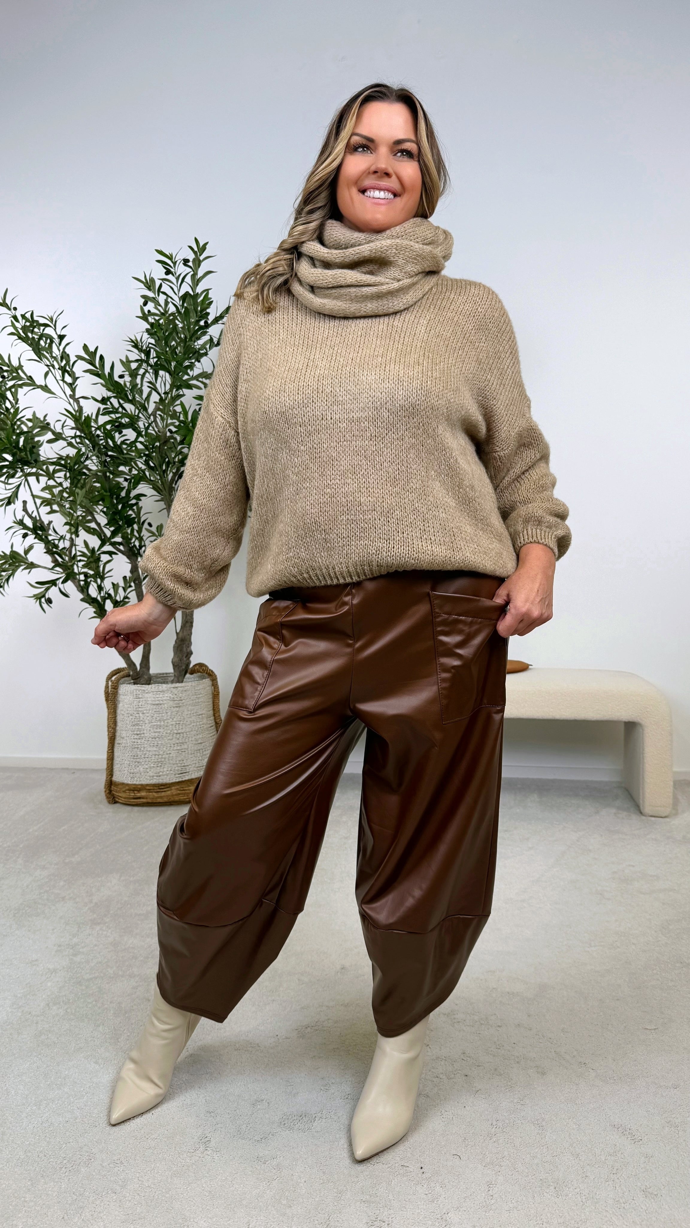 Hose Calm Chic *Schoko*