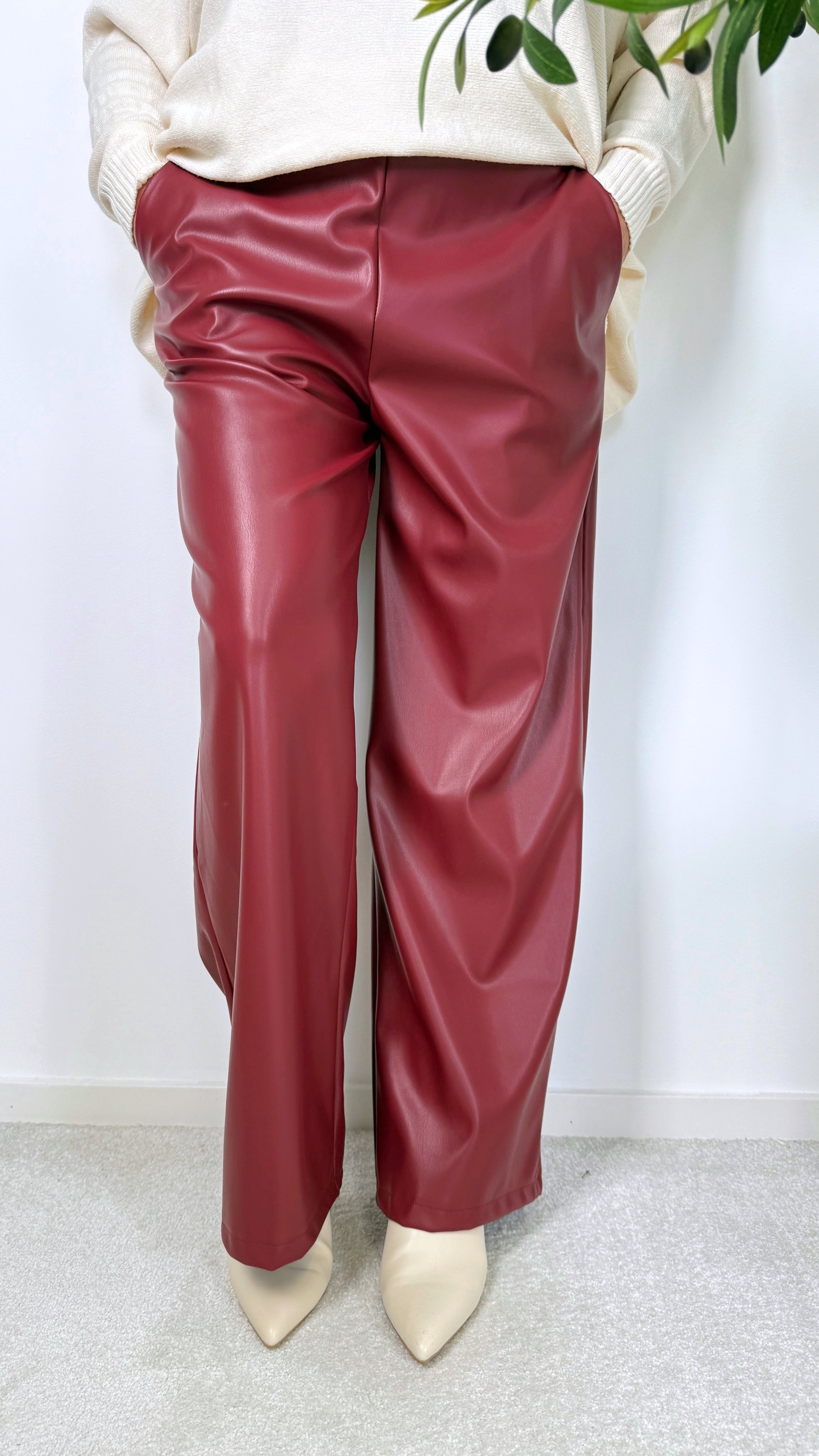 Hose Modern Move *Bordaux*