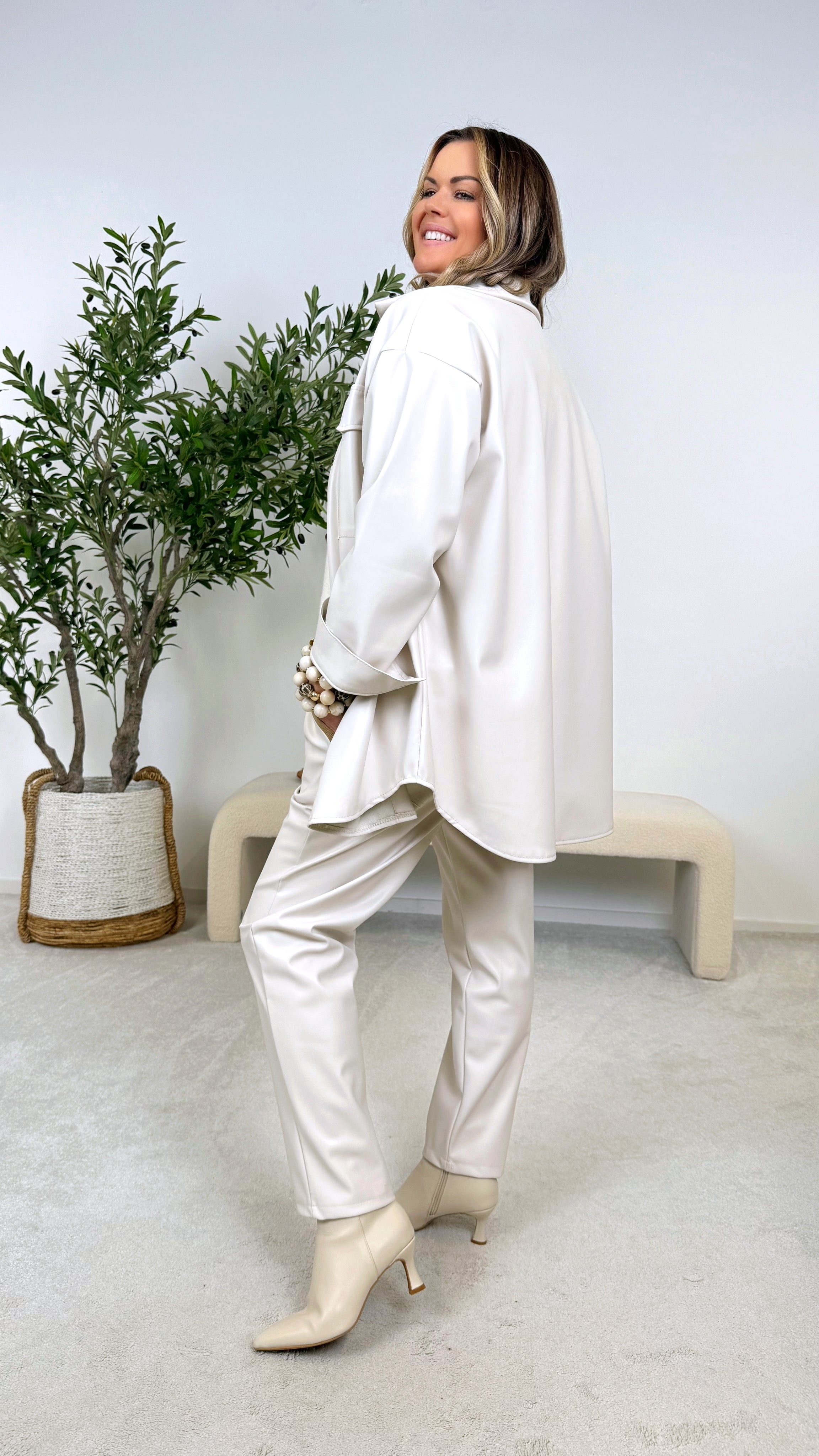 Hemd-Jacke Soft Rebel *Creme*