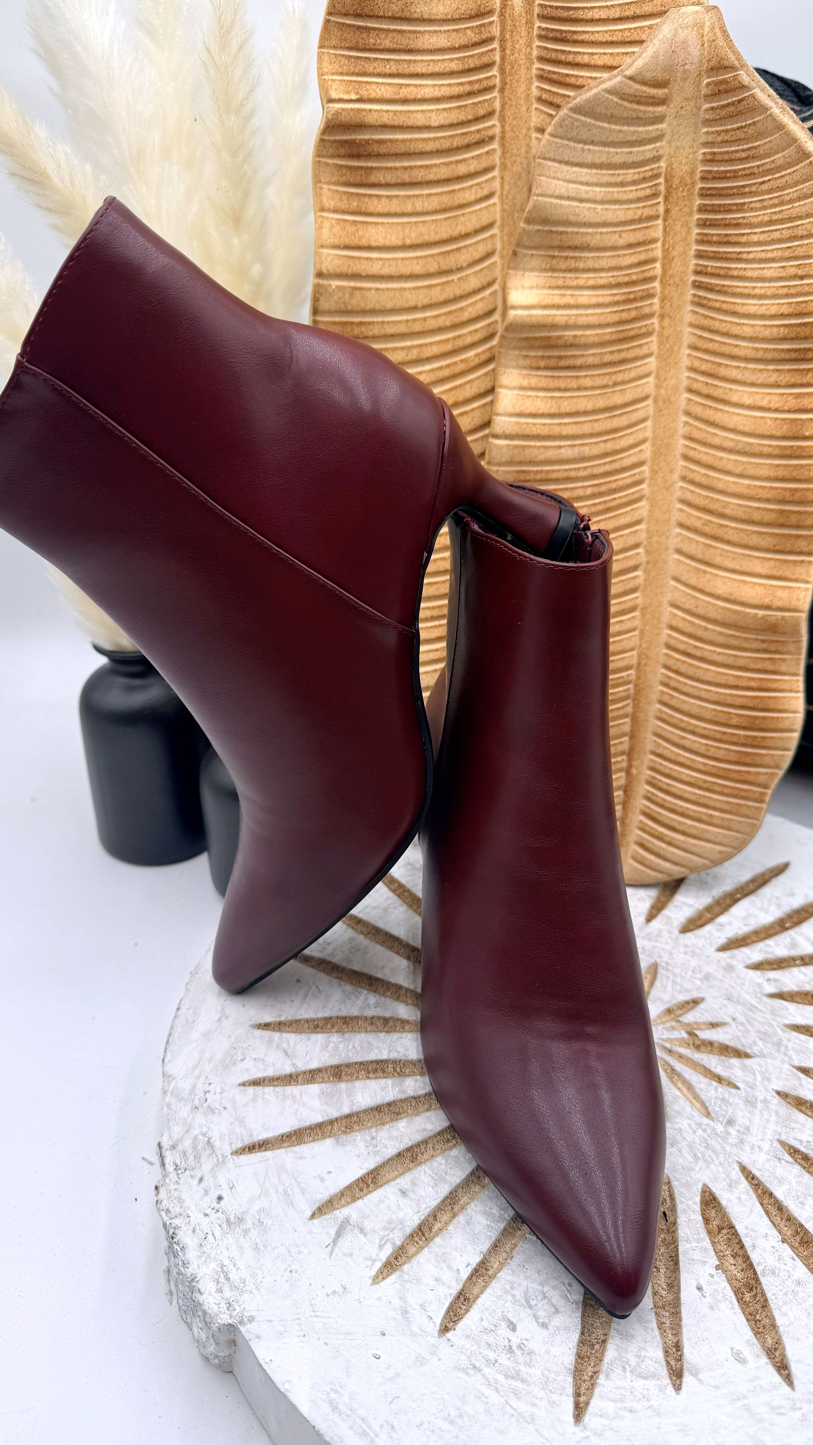 Stiefellette Atlantic City *Bordeaux*