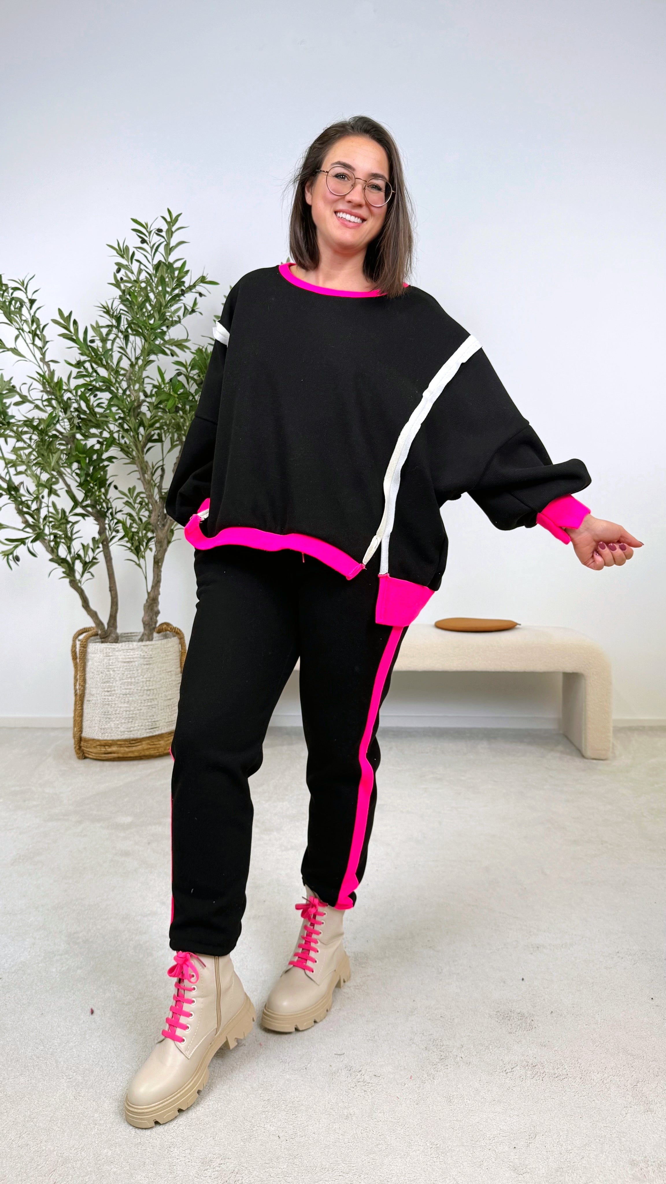Sweatshirt Active Diva *Schwarz*