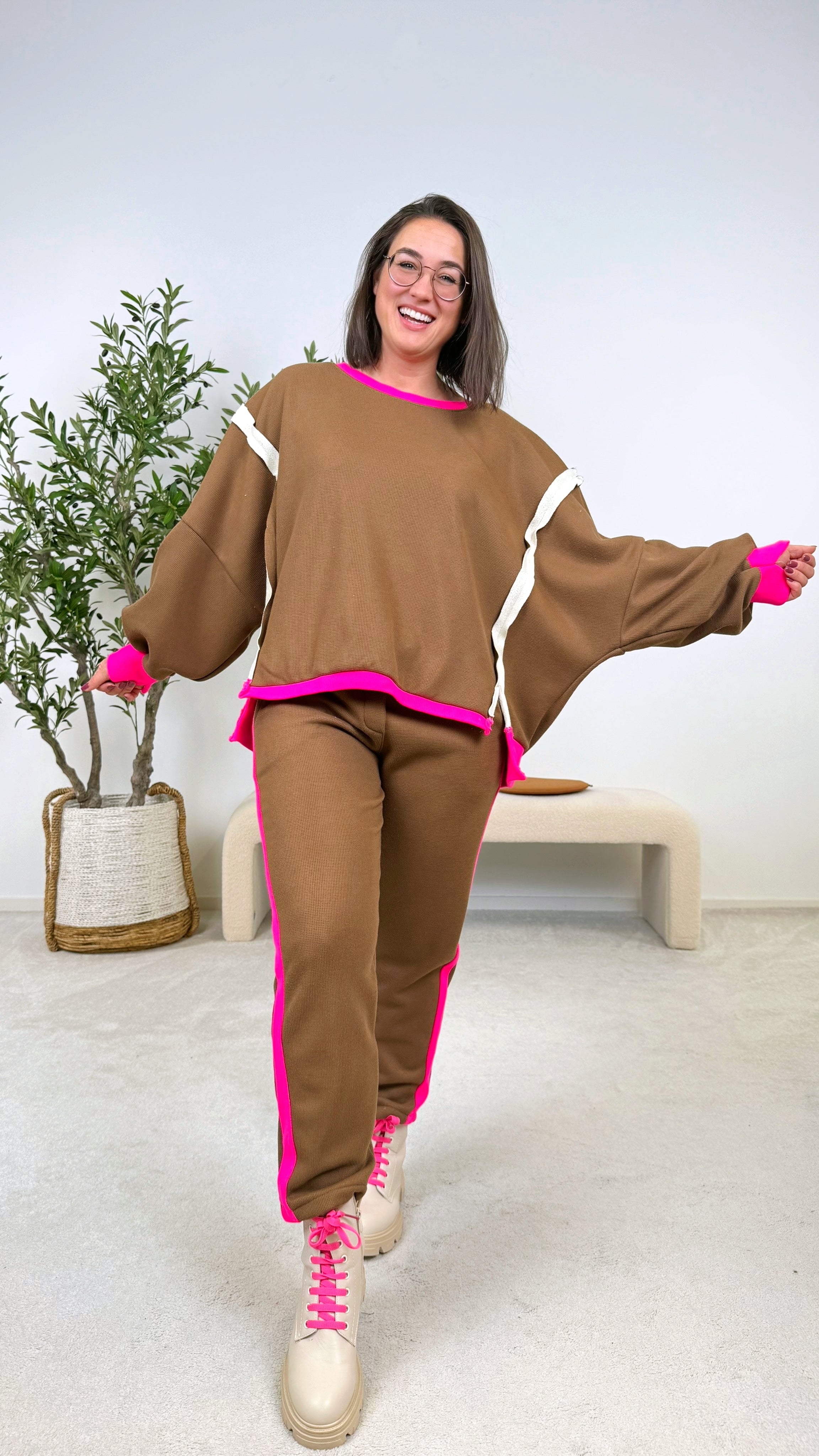 Sweatshirt Active Diva *Schoko*