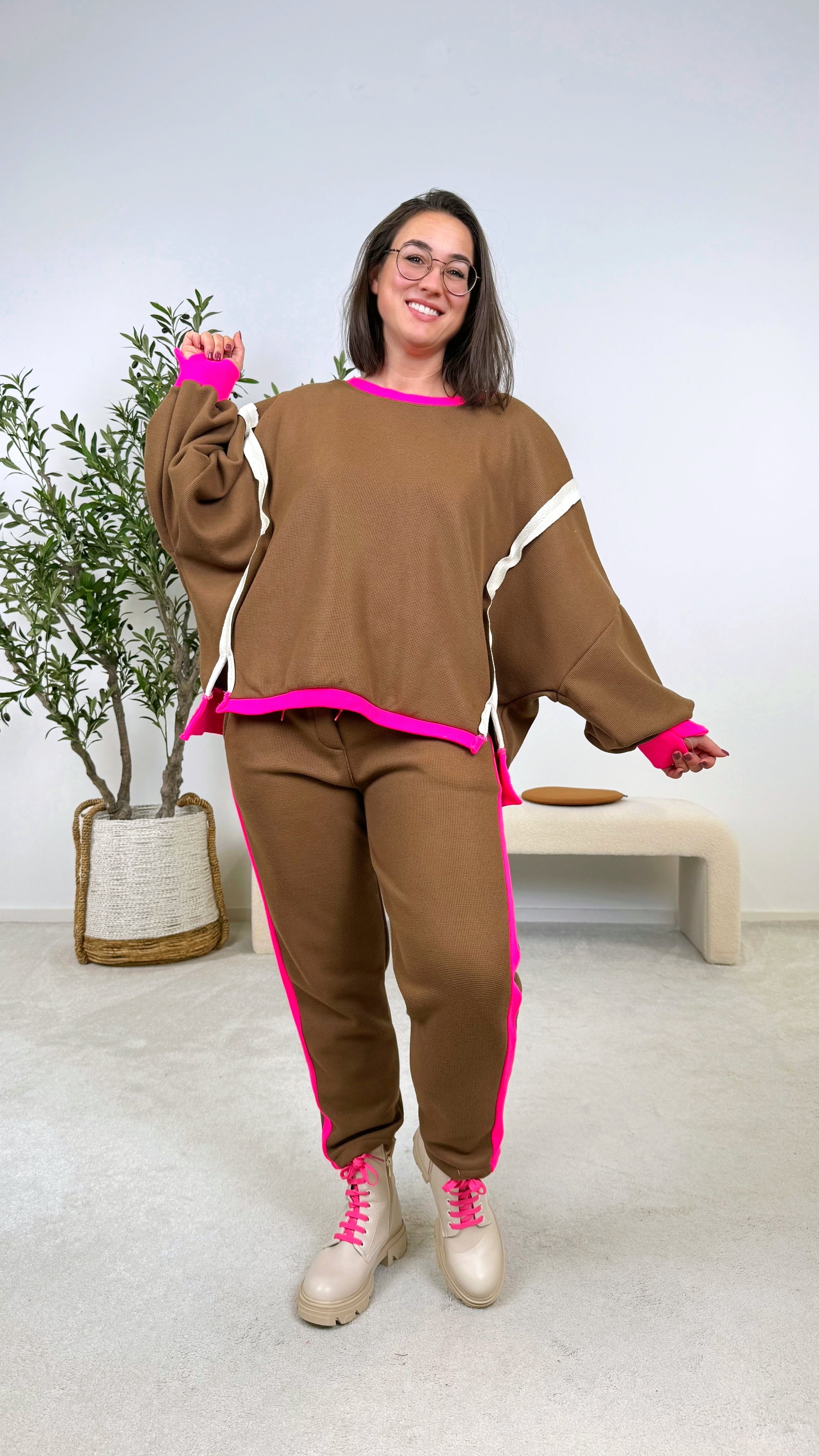 Sweatshirt Active Diva *Schoko*