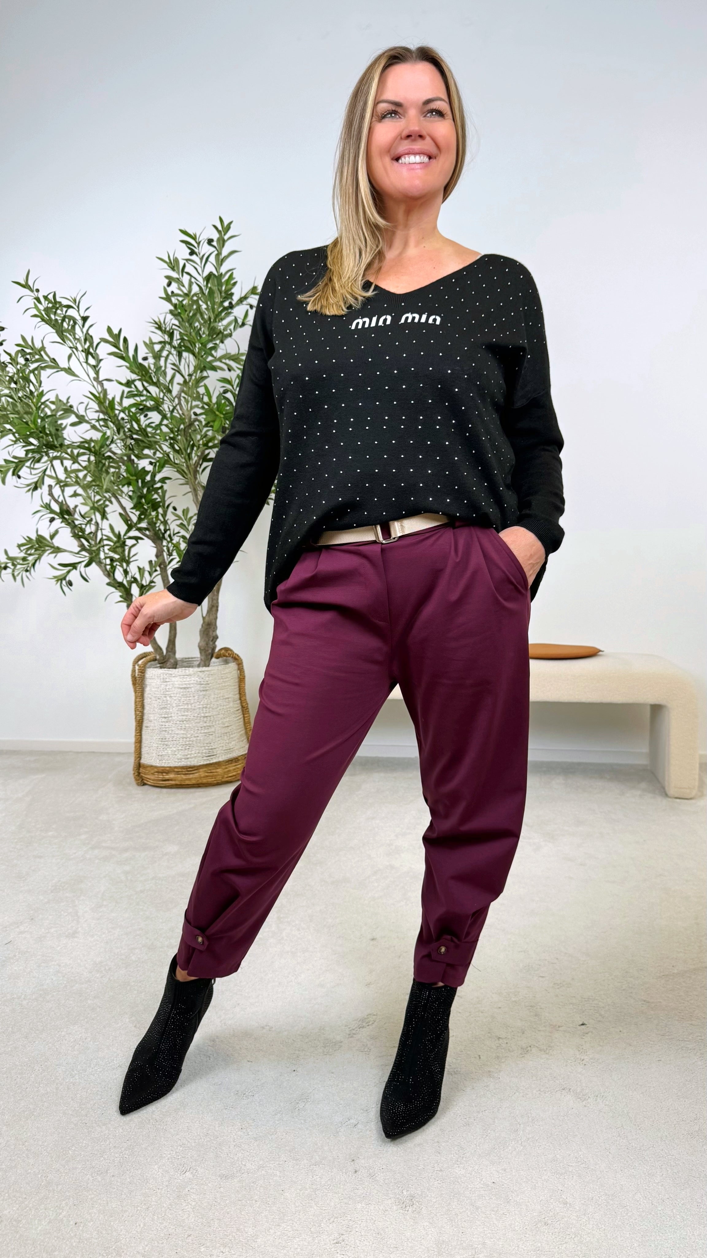 Hose Ankle Detail (9 Farben)