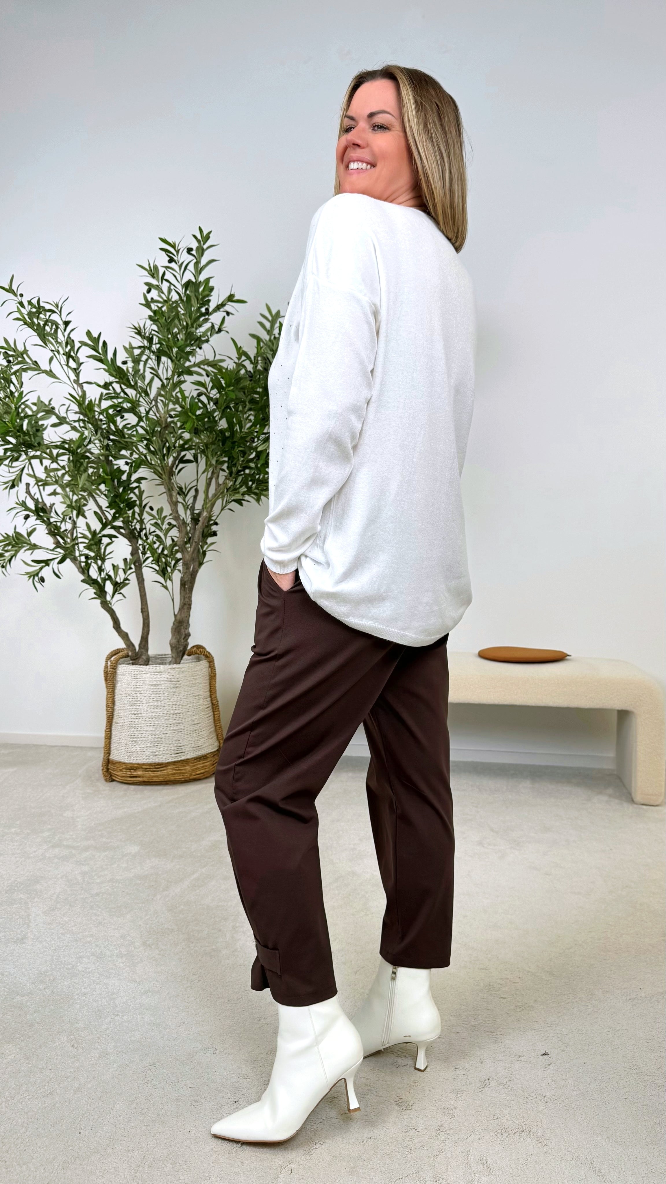 Pullover Min Magic *Weiß*