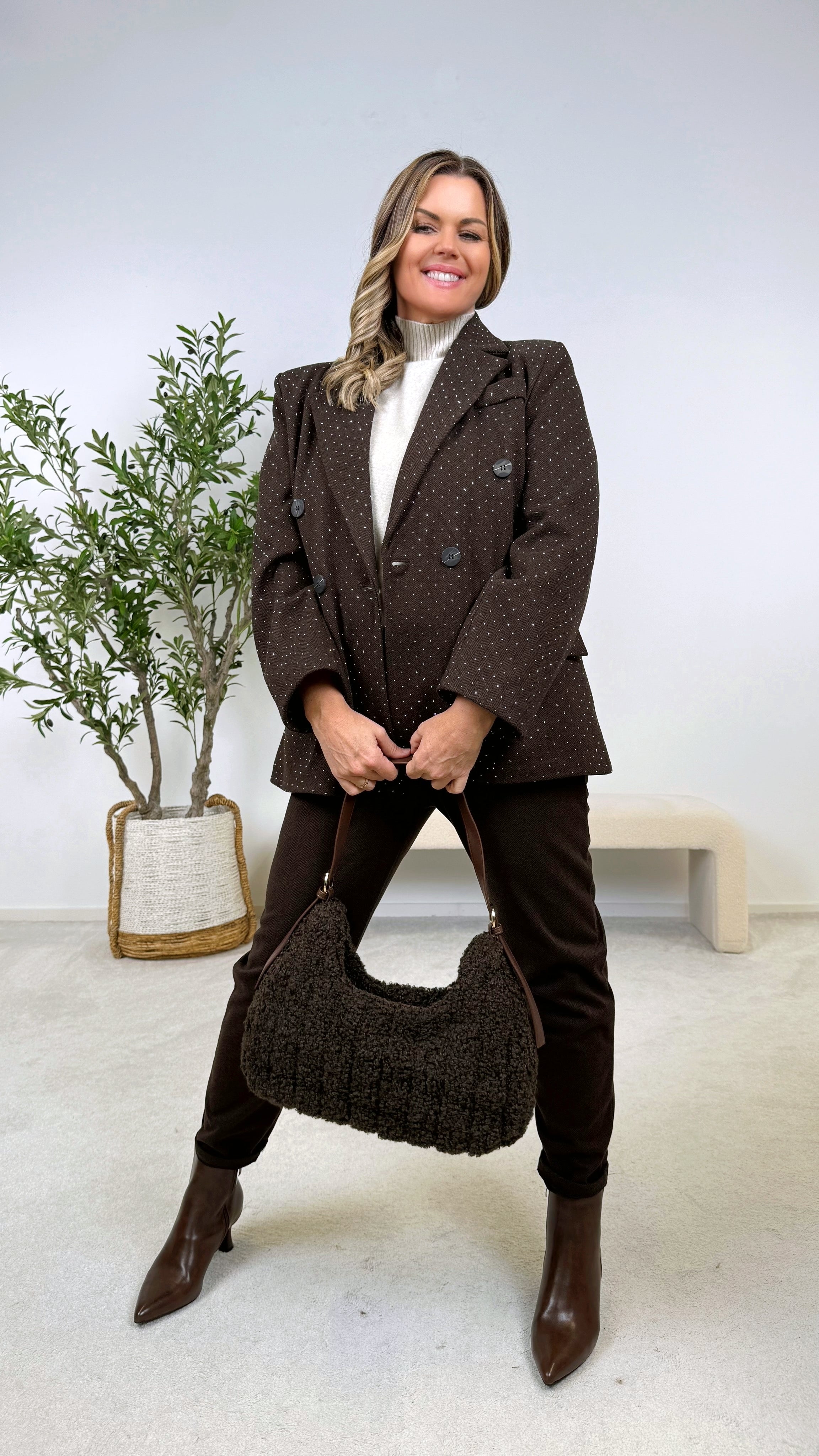 Long Blazer Diamond Diva