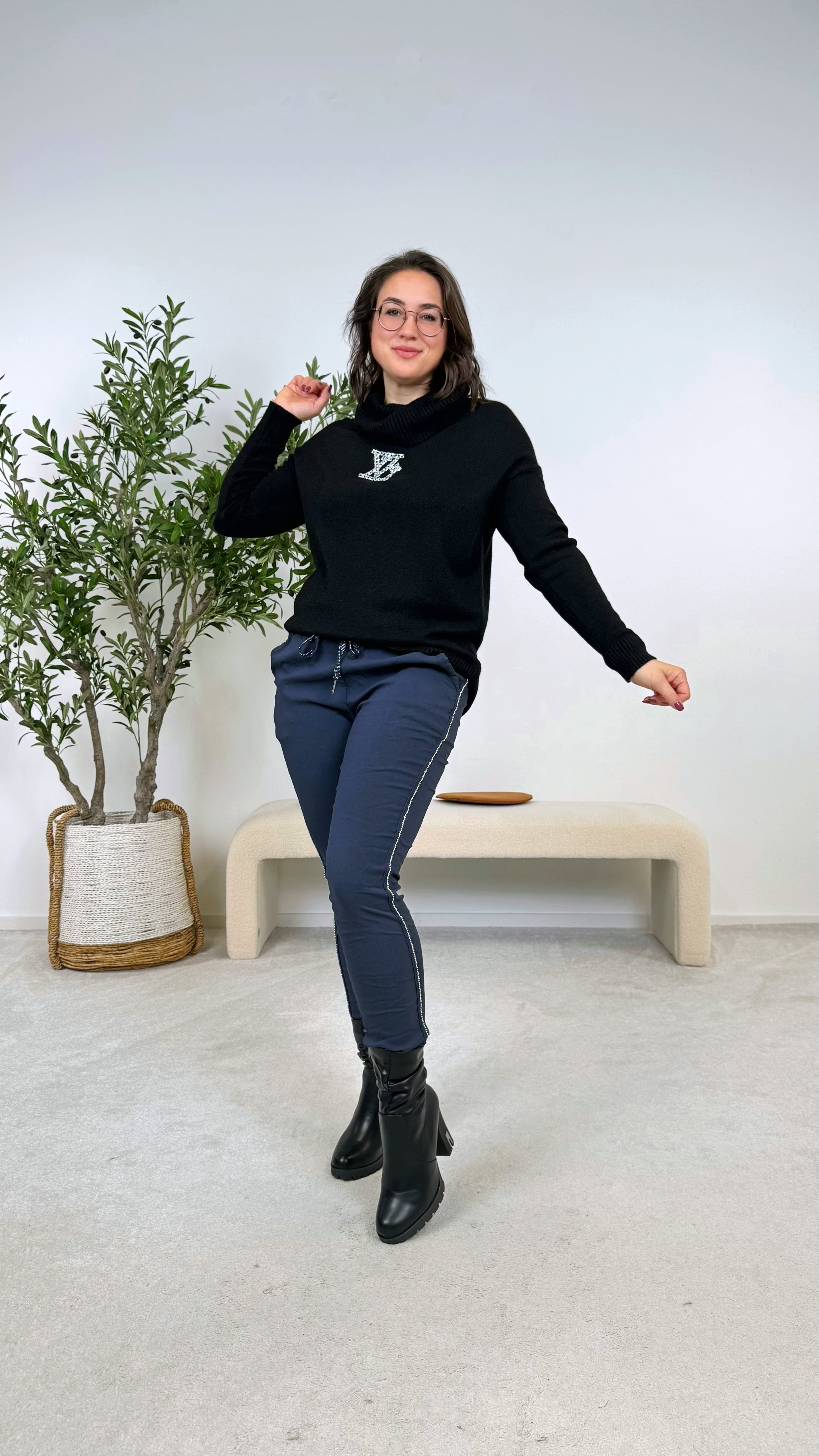 Jogpants City Elegance *Blau*