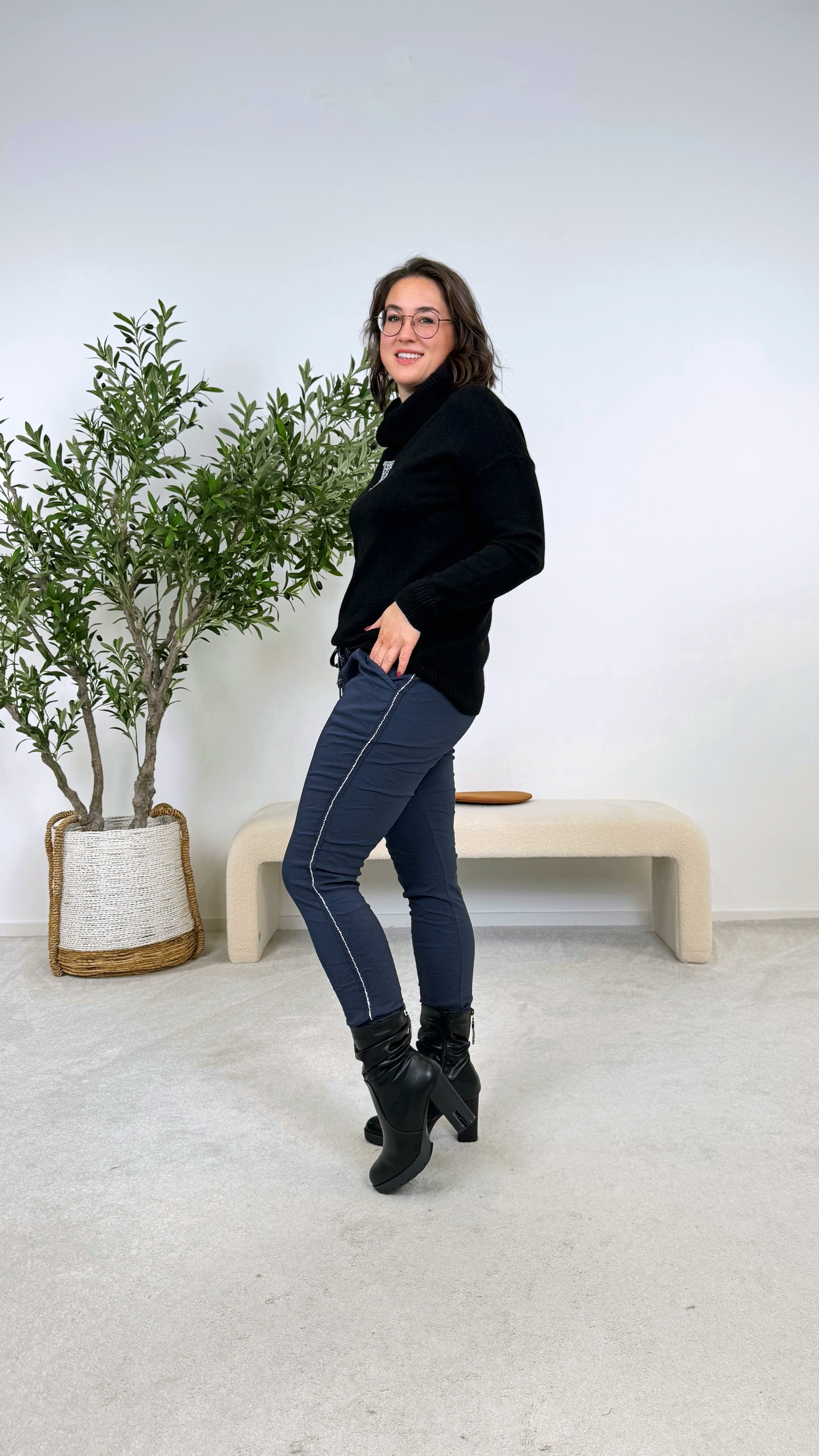 Jogpants City Elegance *Blau*