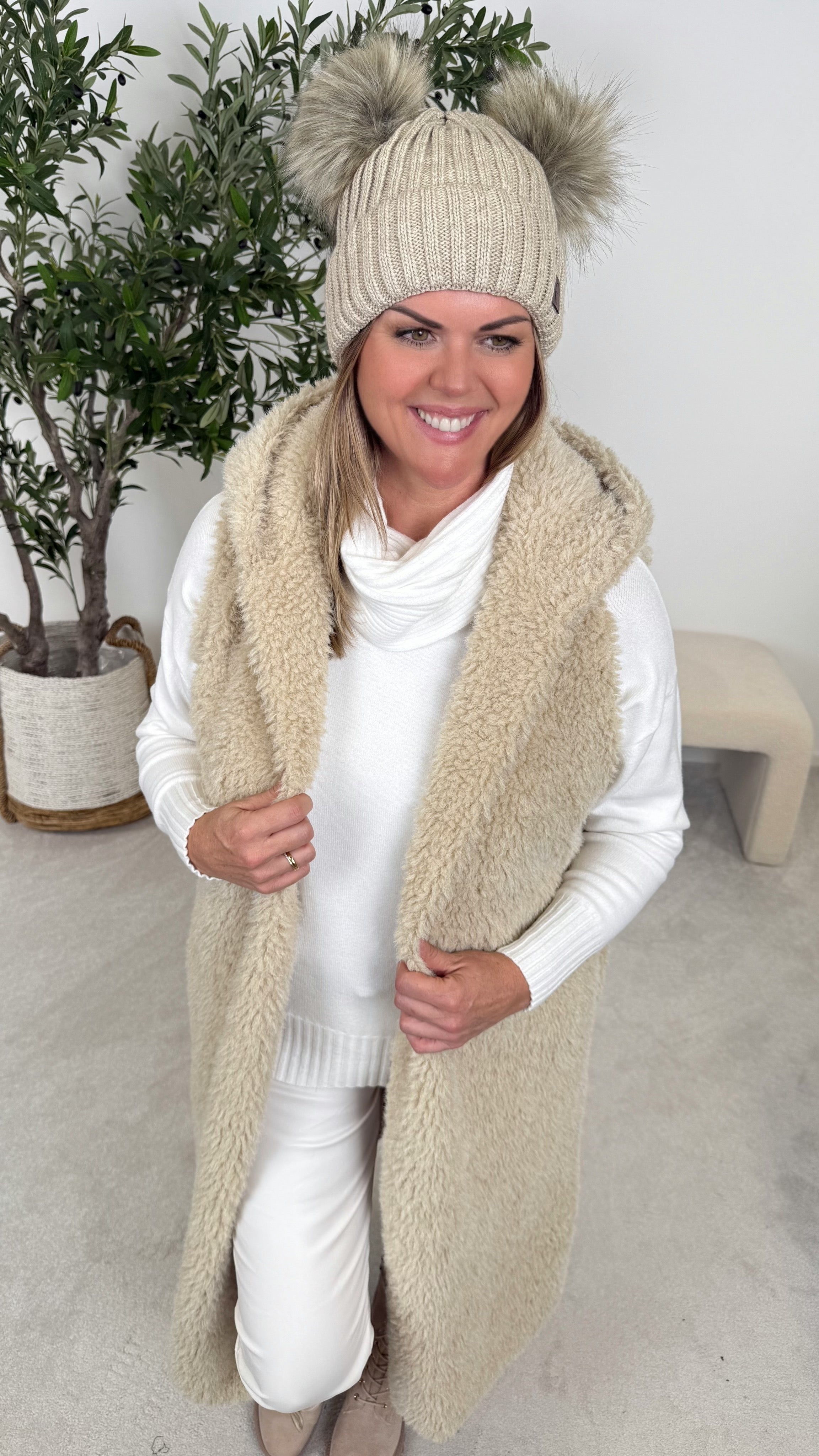 Weste Amber Field *Beige*