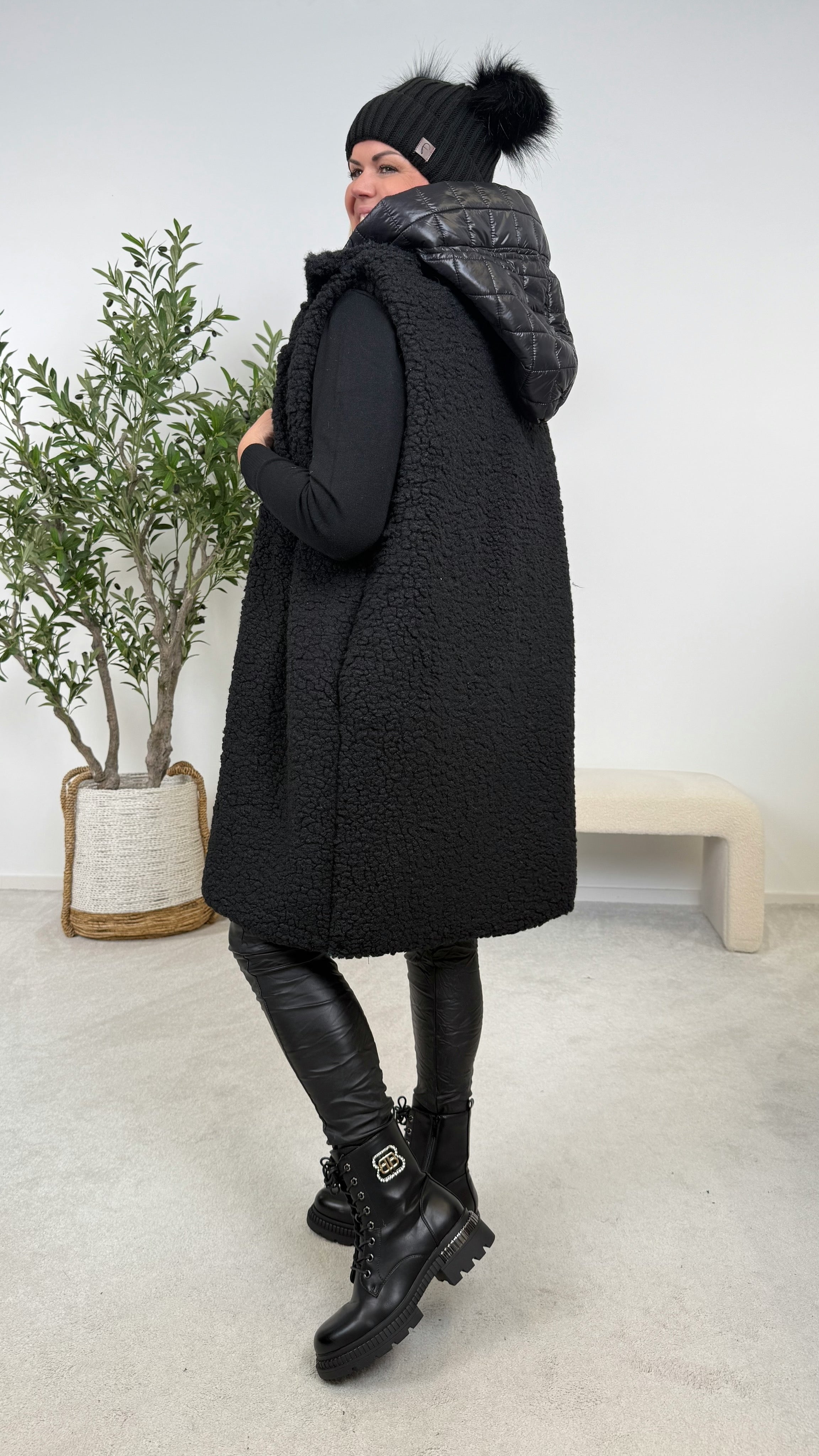 Weste Cozy Couture *Schwarz*