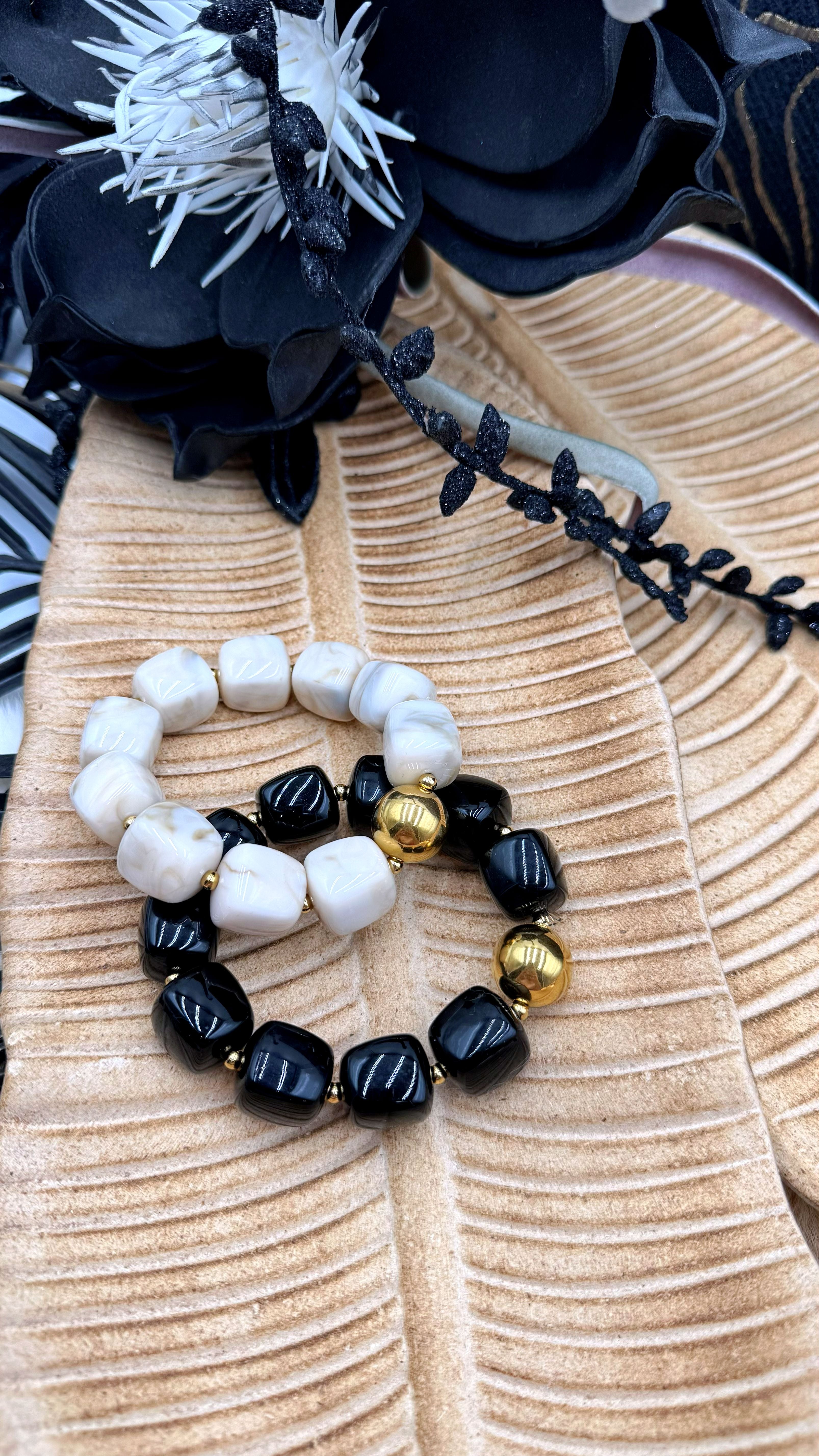 Armband Princess Geometry *Schwarz*