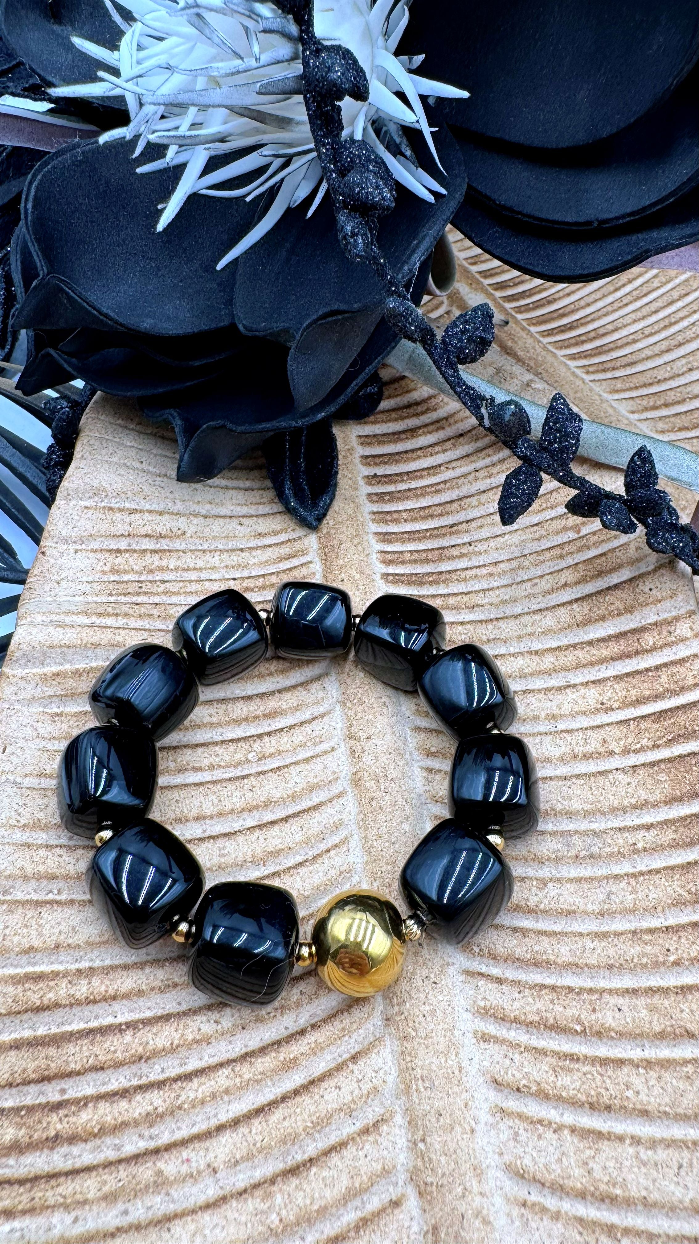 Armband Princess Geometry *Schwarz*