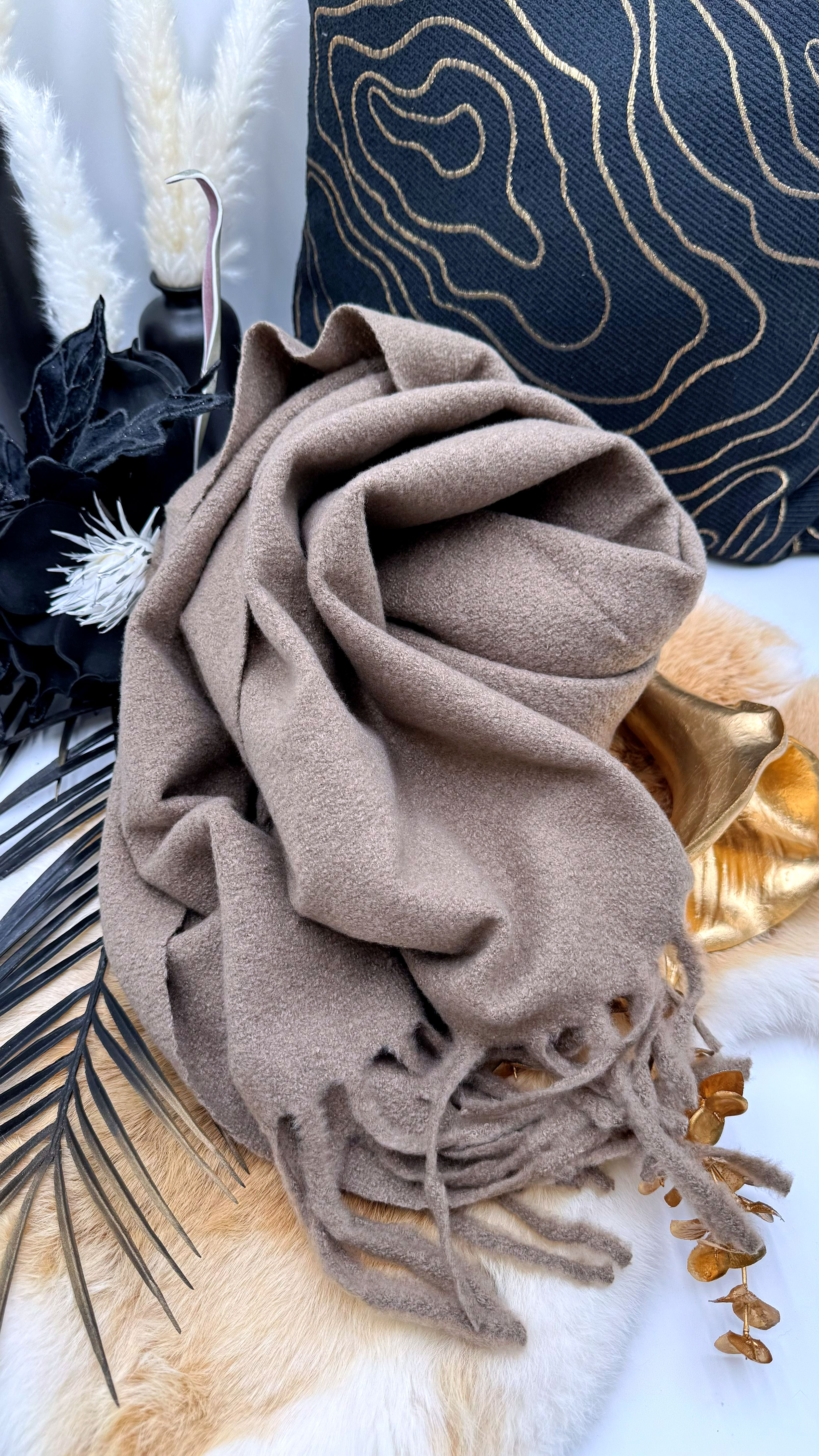 Schal Basic Cozy *Taupe*
