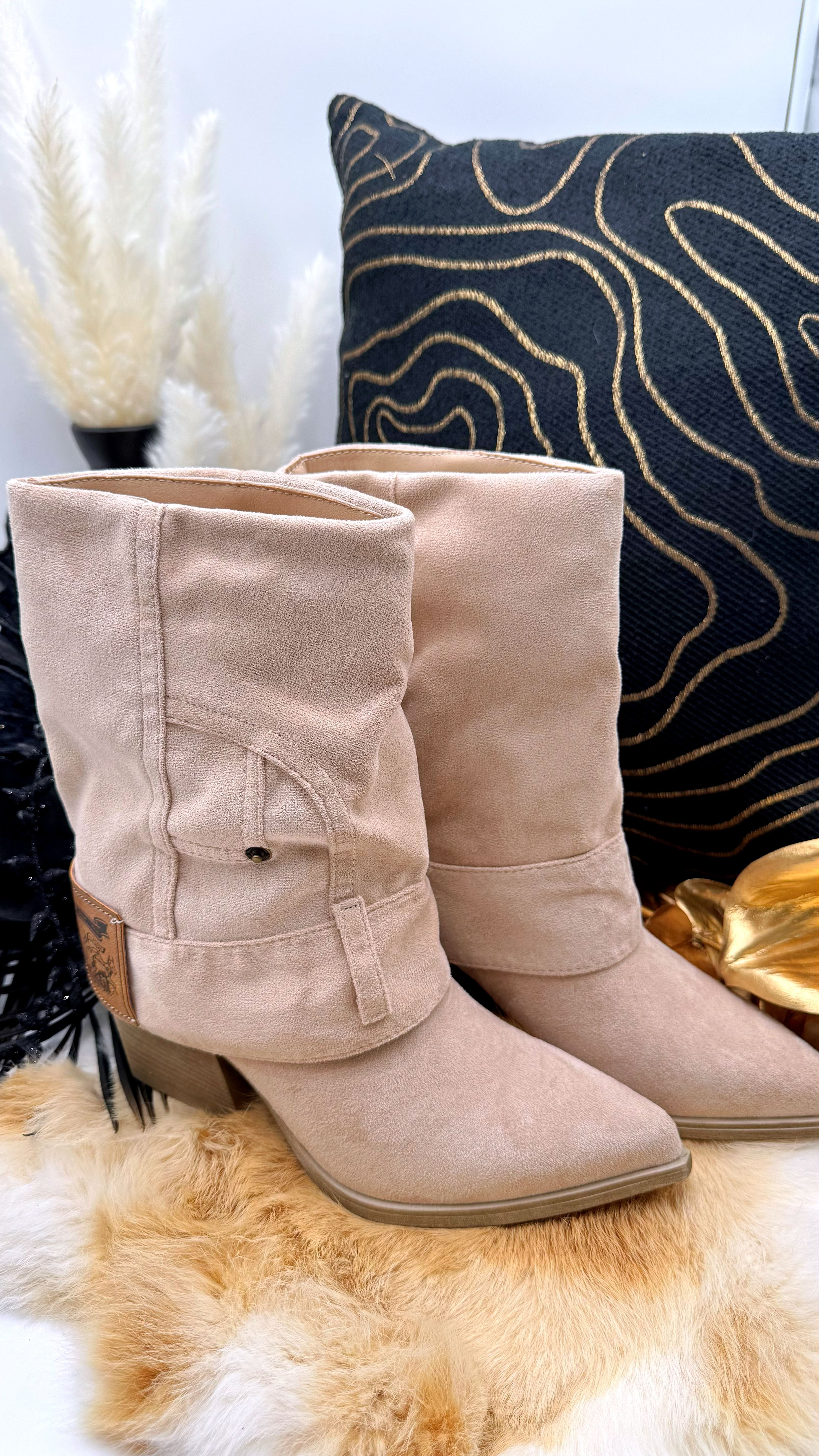 Stiefellette Midnight Rodeo *Beige*