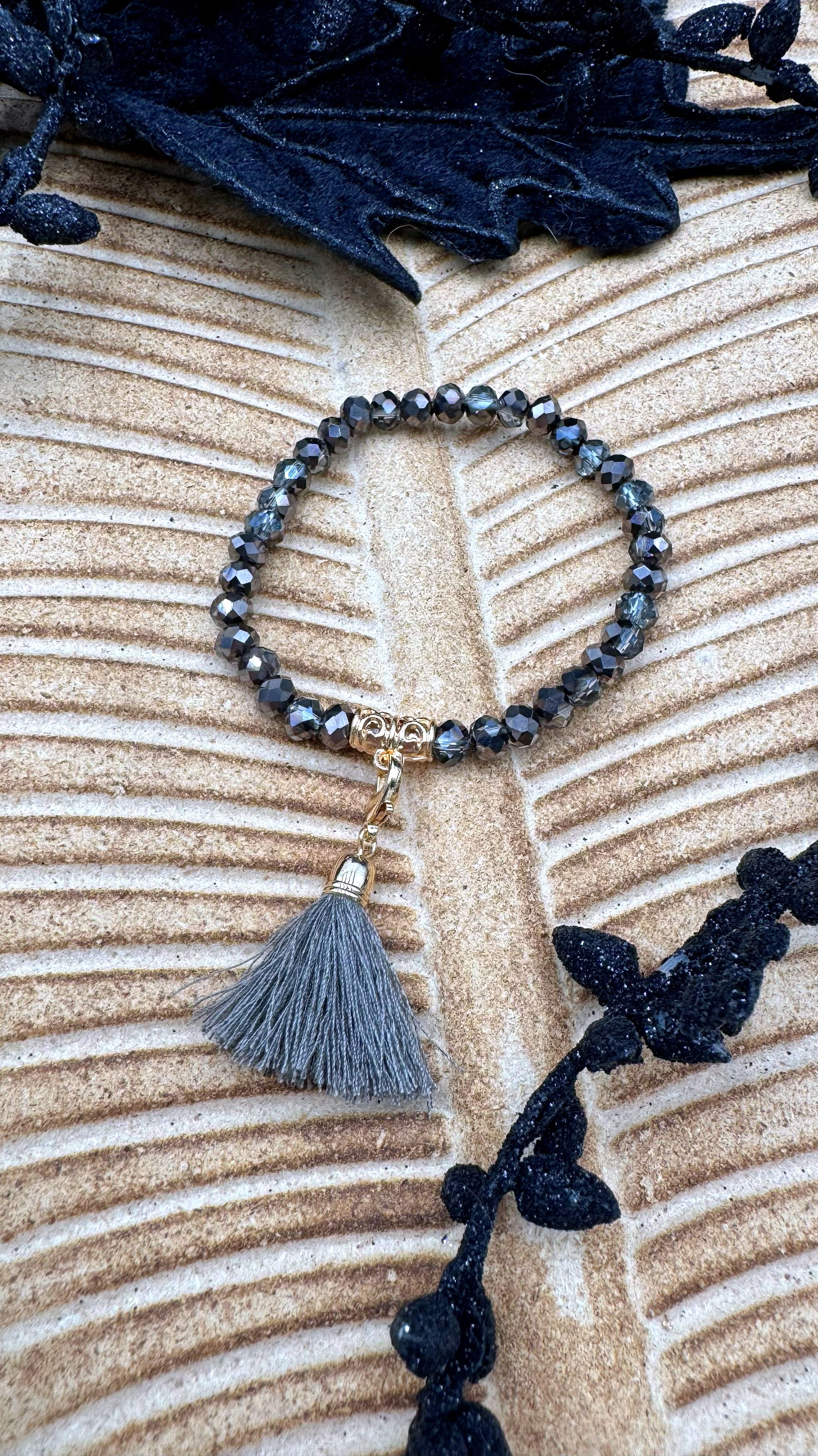 Armband Tassel Muse *Taupe*