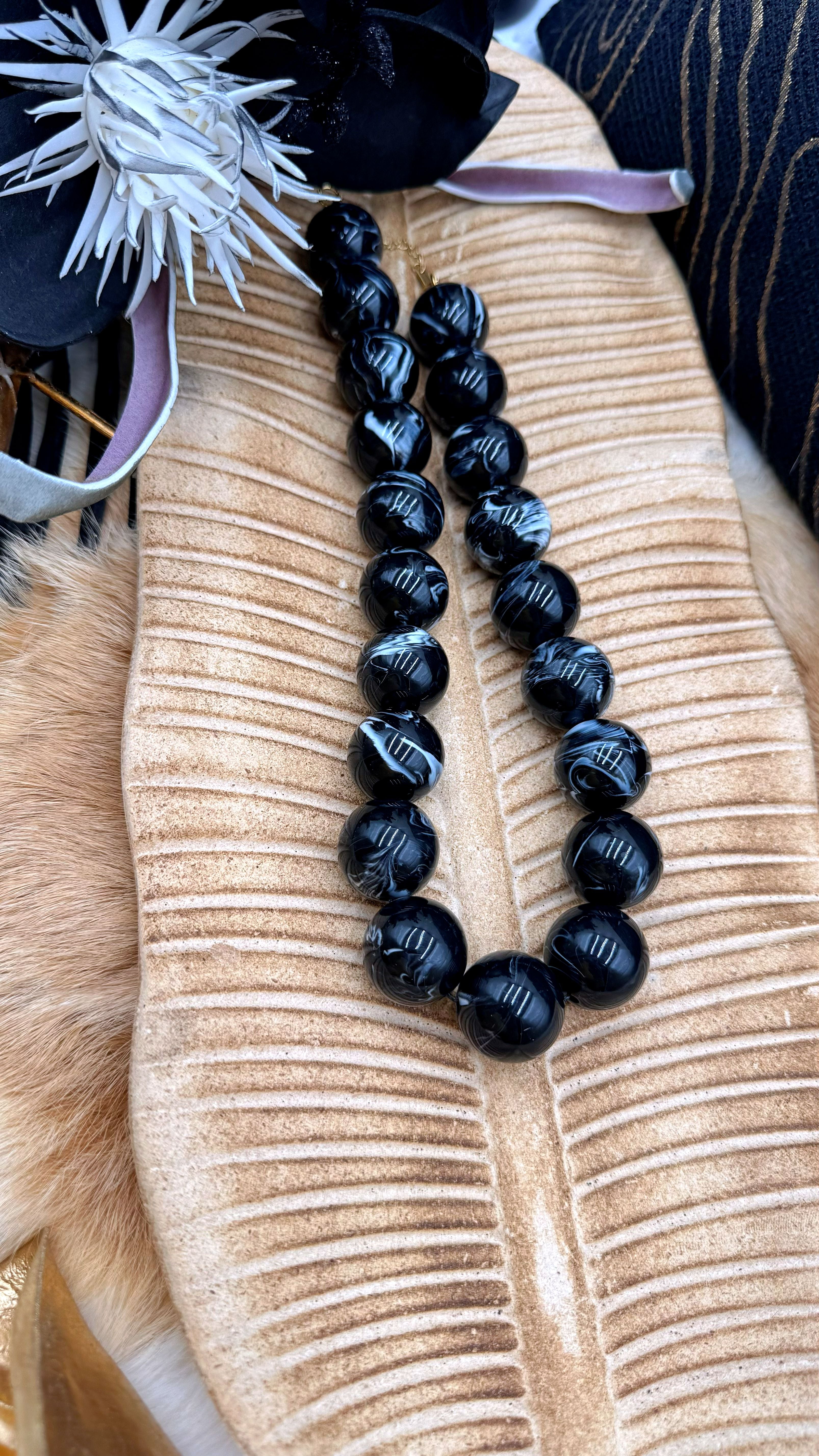 Halskette Calm Energy *Schwarz*