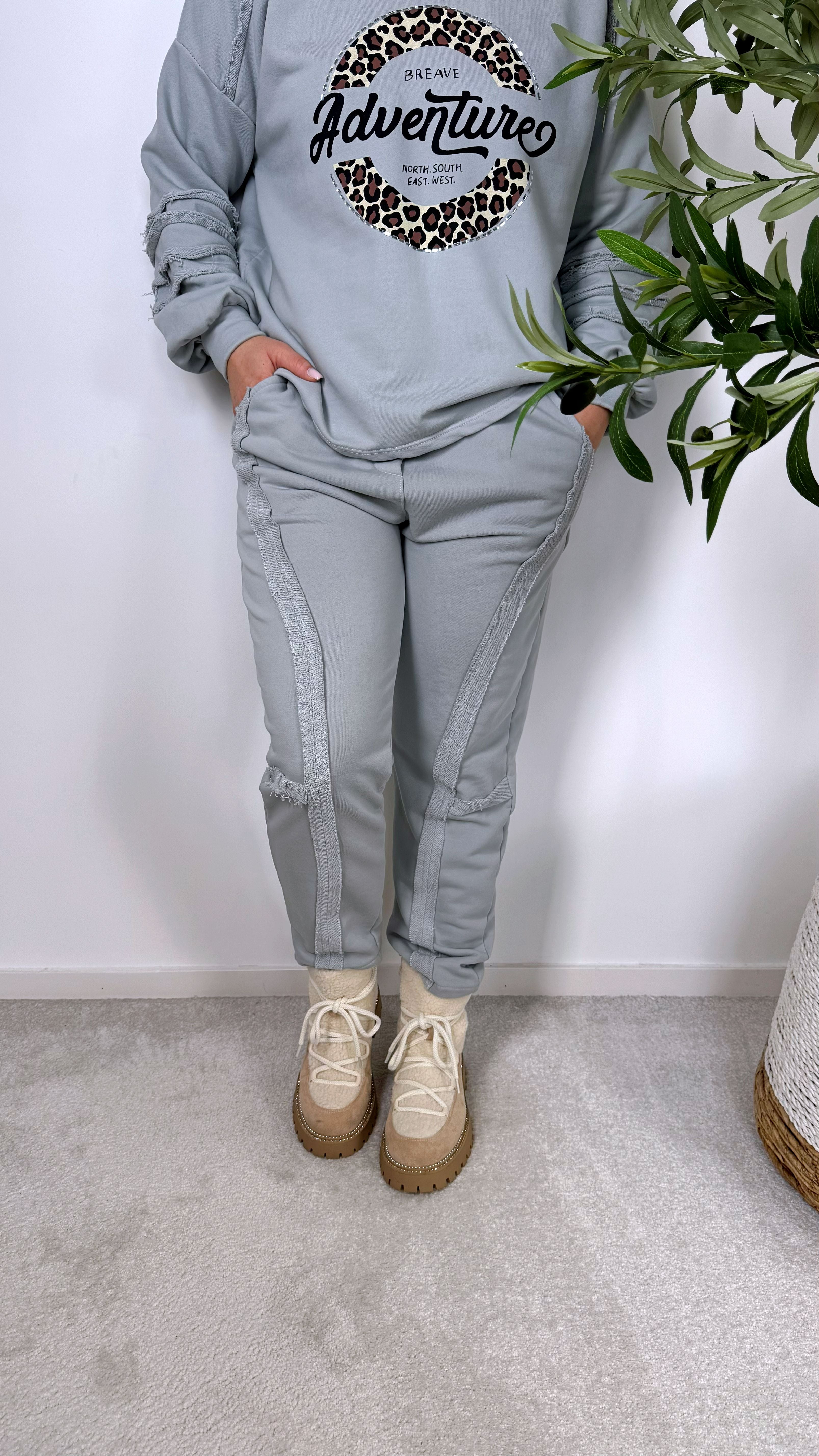 Sweathose City Comfort *Hellgrau*