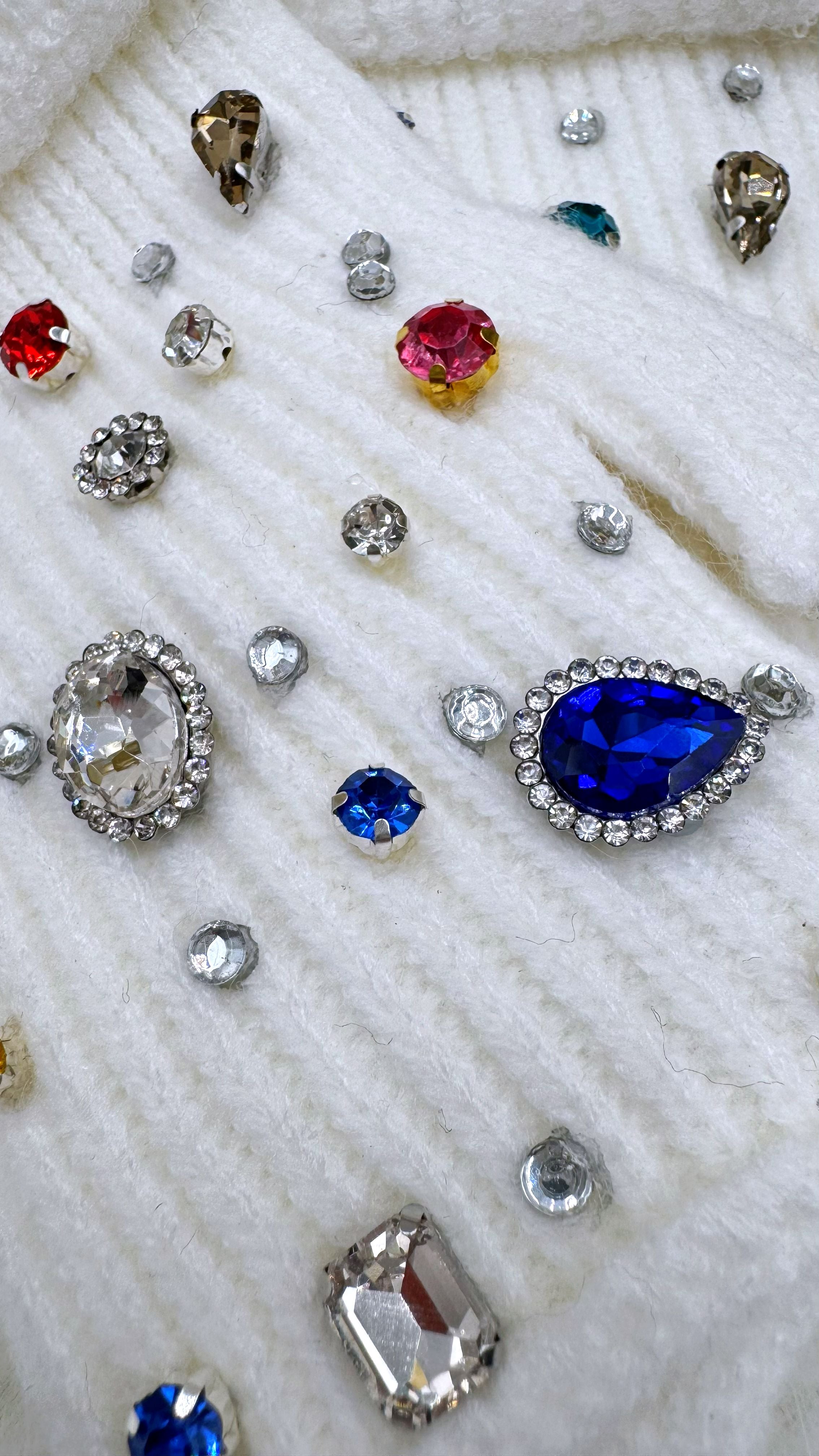 Stulpenhandschuhe Jewal Hands *Weiß*