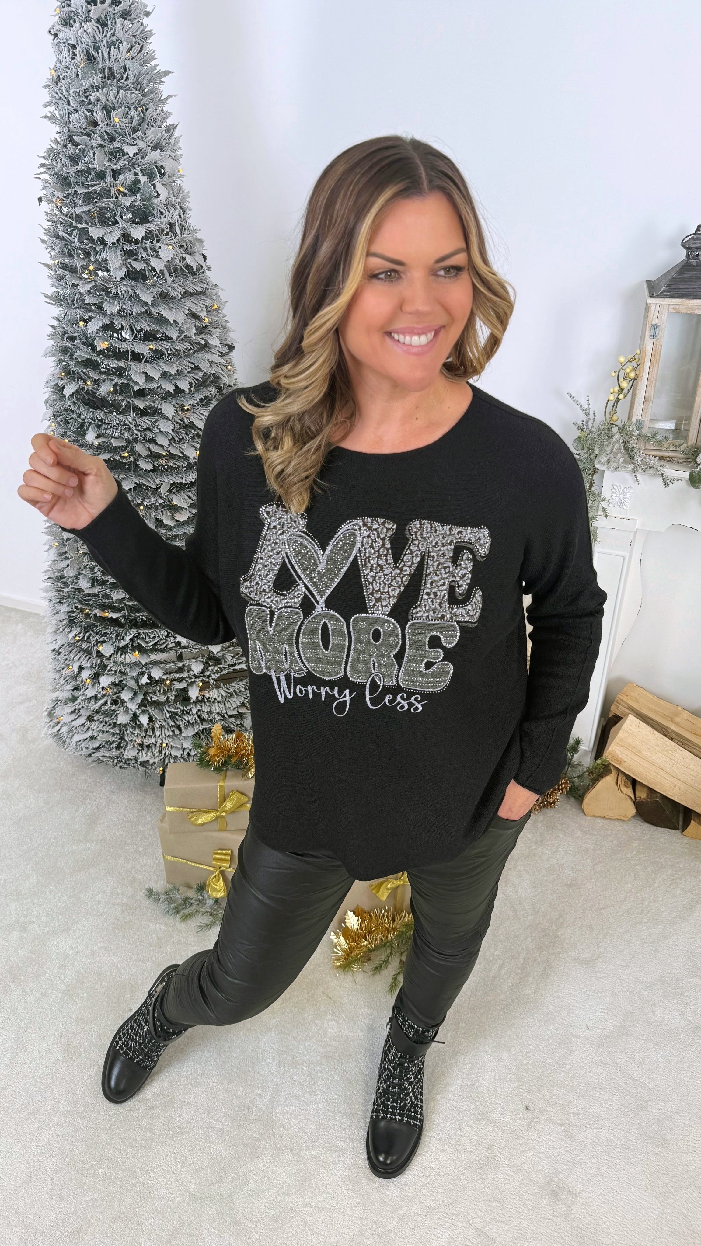 Pullover Palermo Pearl *Schwarz*