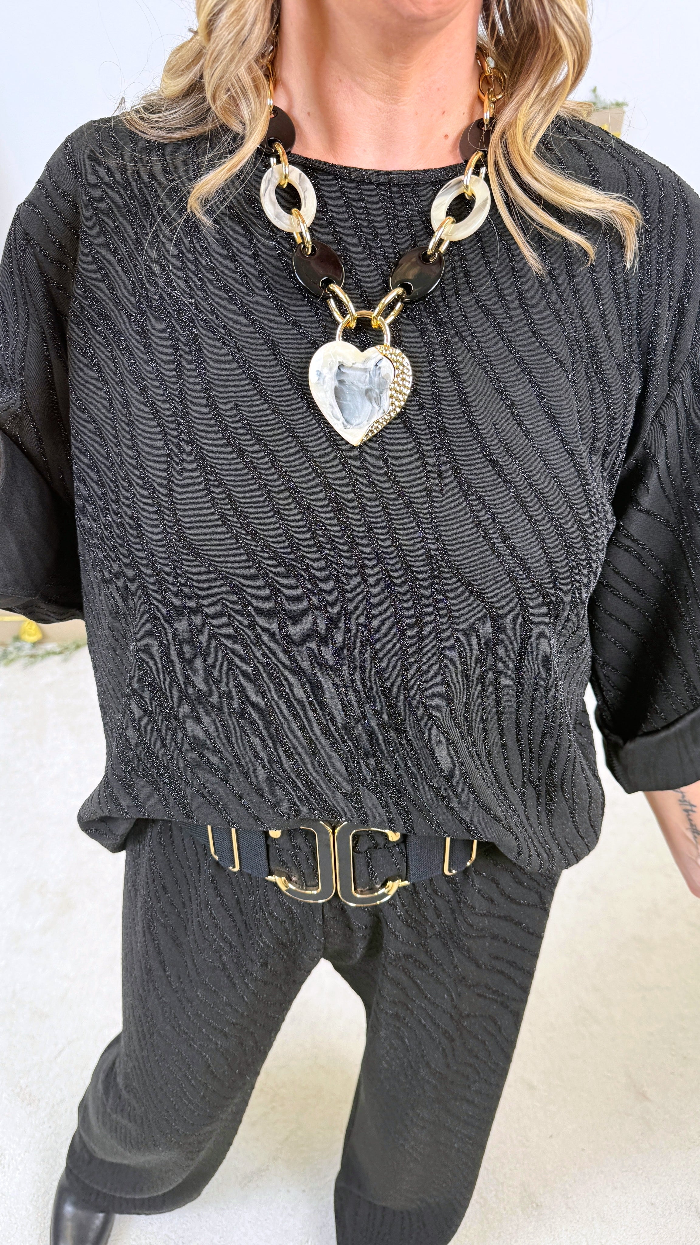 Blusenshirt Noor Spark