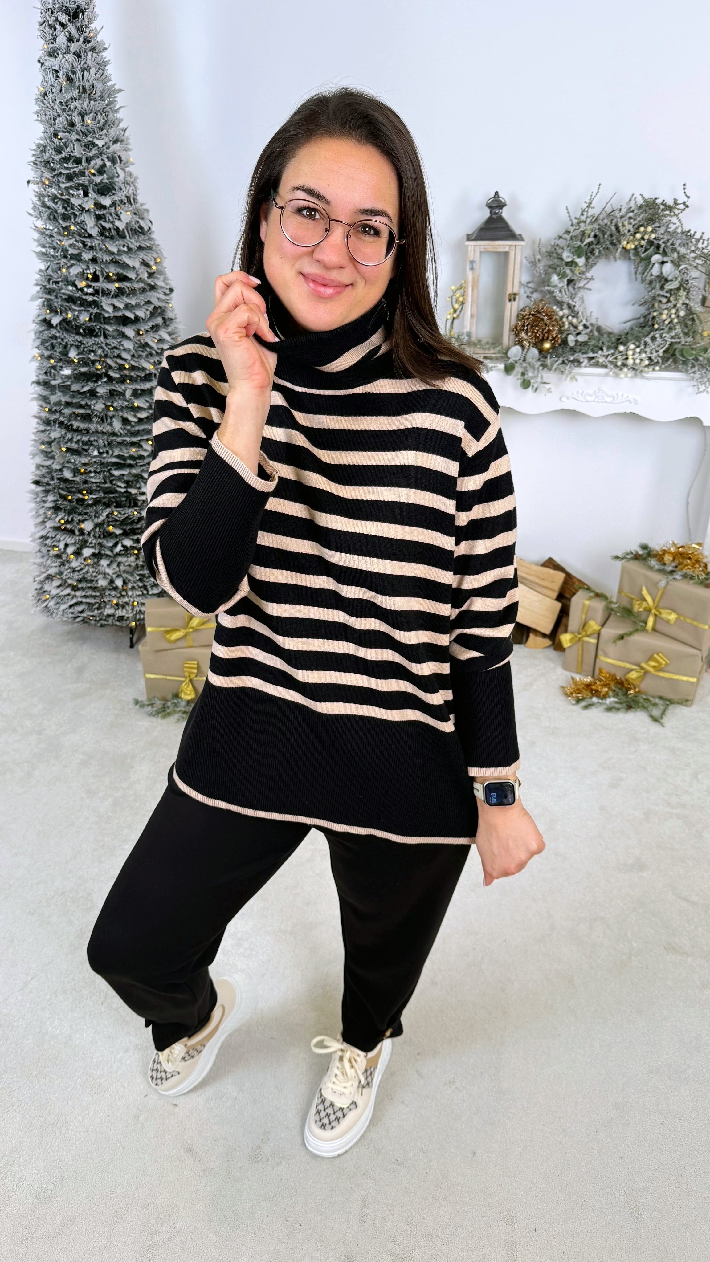 Rollkragenpullover Marvella *Beige*