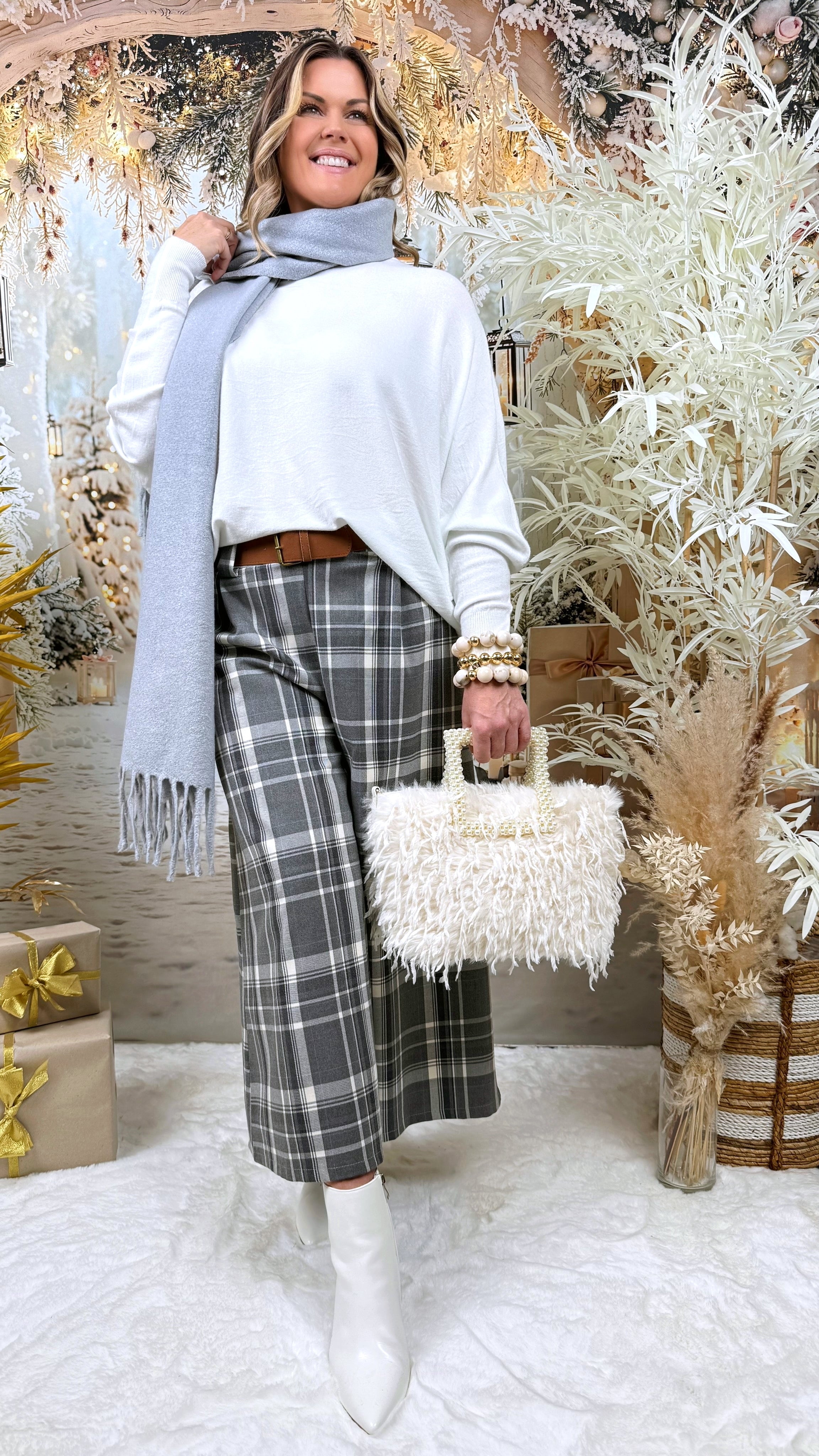 Weite Hose Grey Belle