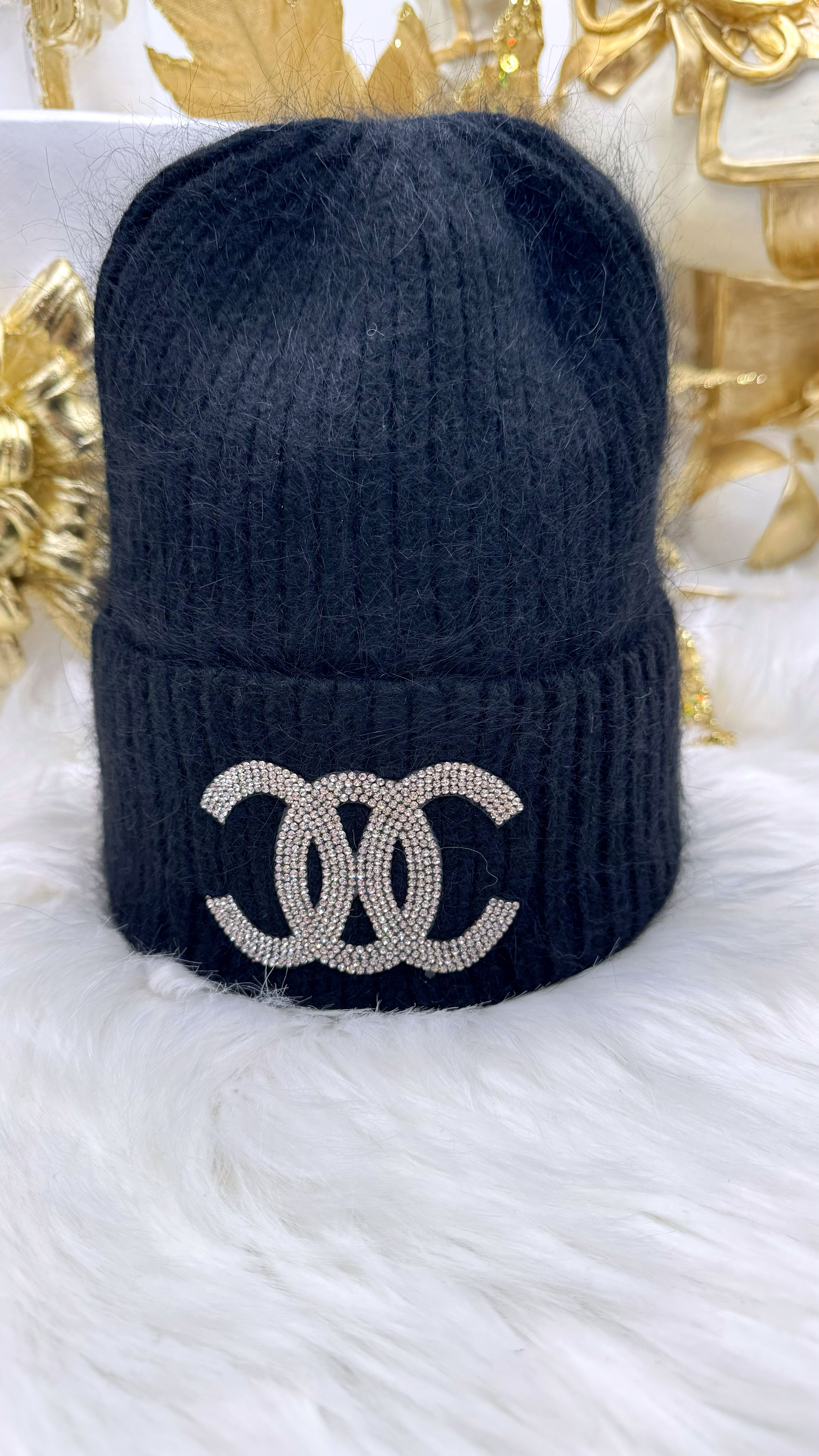 Mütze Frosted Glam *Schwarz*