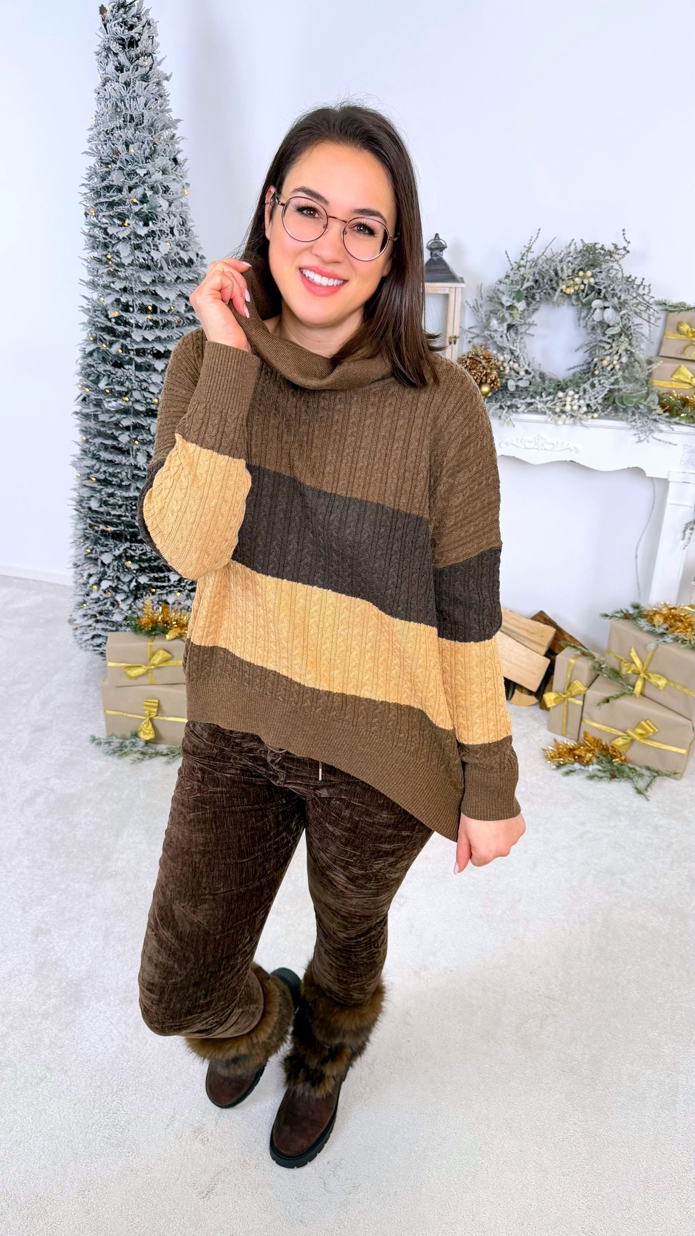 Strickpullover Hazel Harmony *Camel*