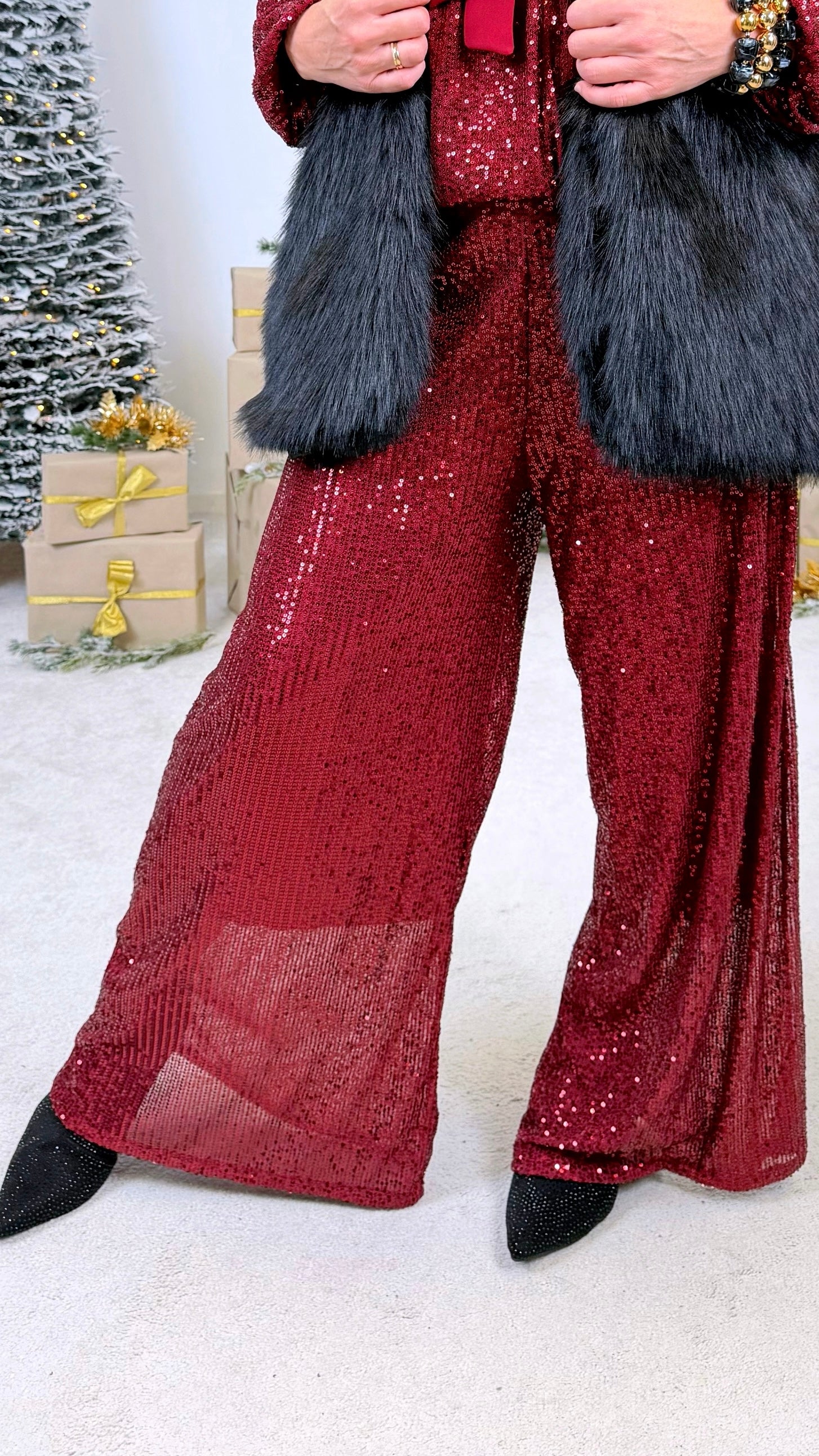 Culotte Hose Saphira Glam *Bordaux*