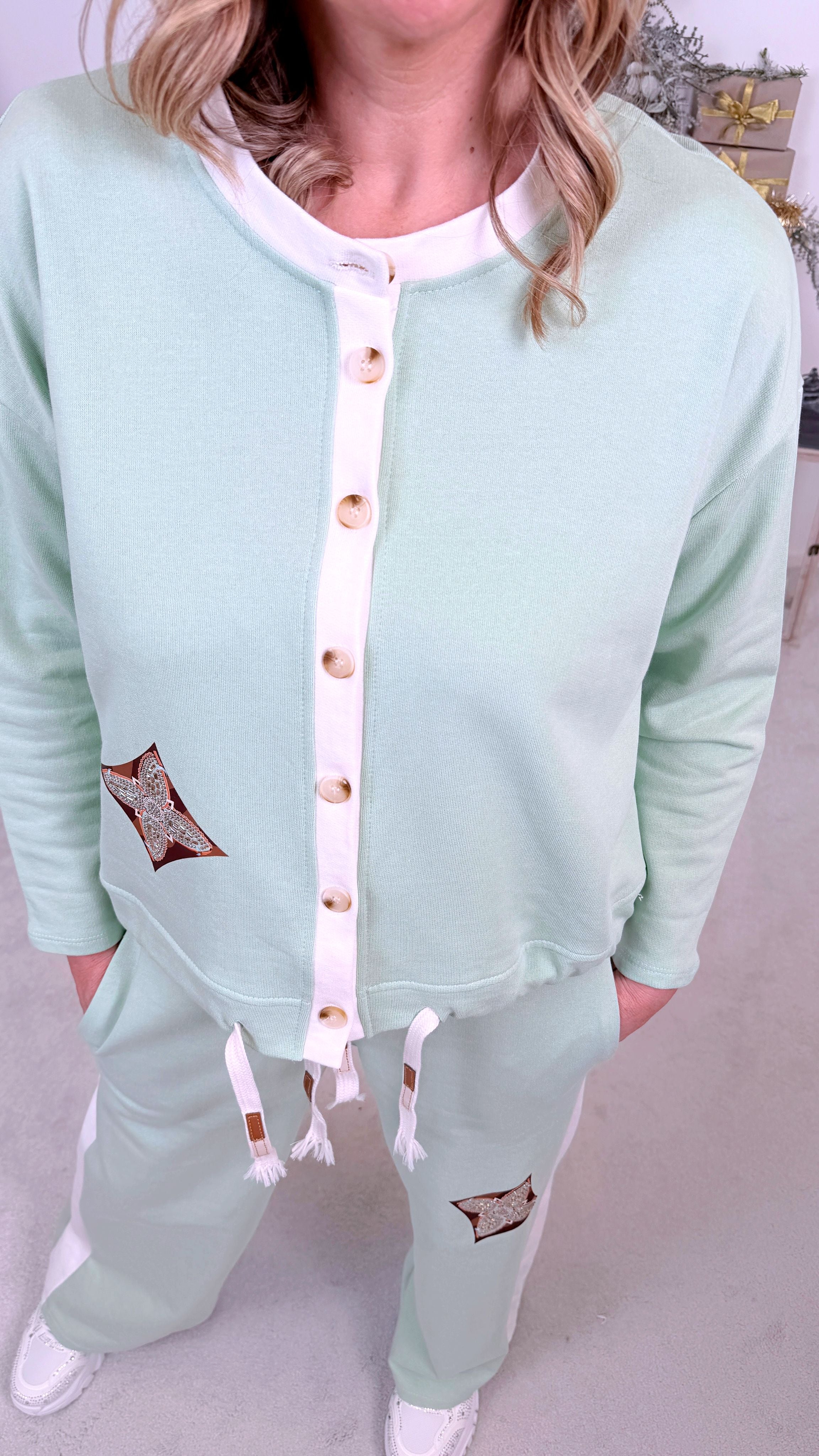 Cardigan Valencia Pastel