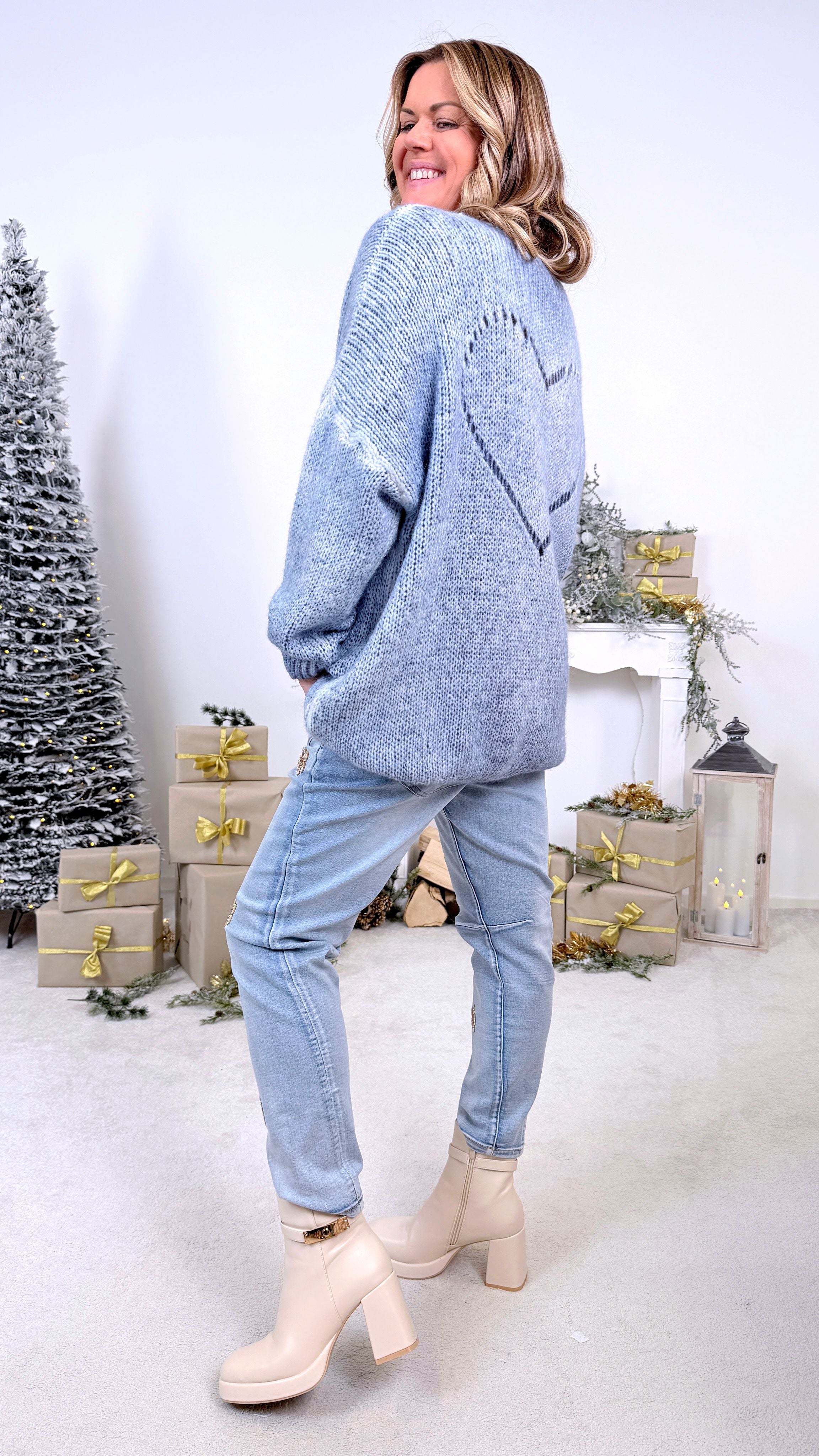 Strickpullover Back to Heart (5 Farben)