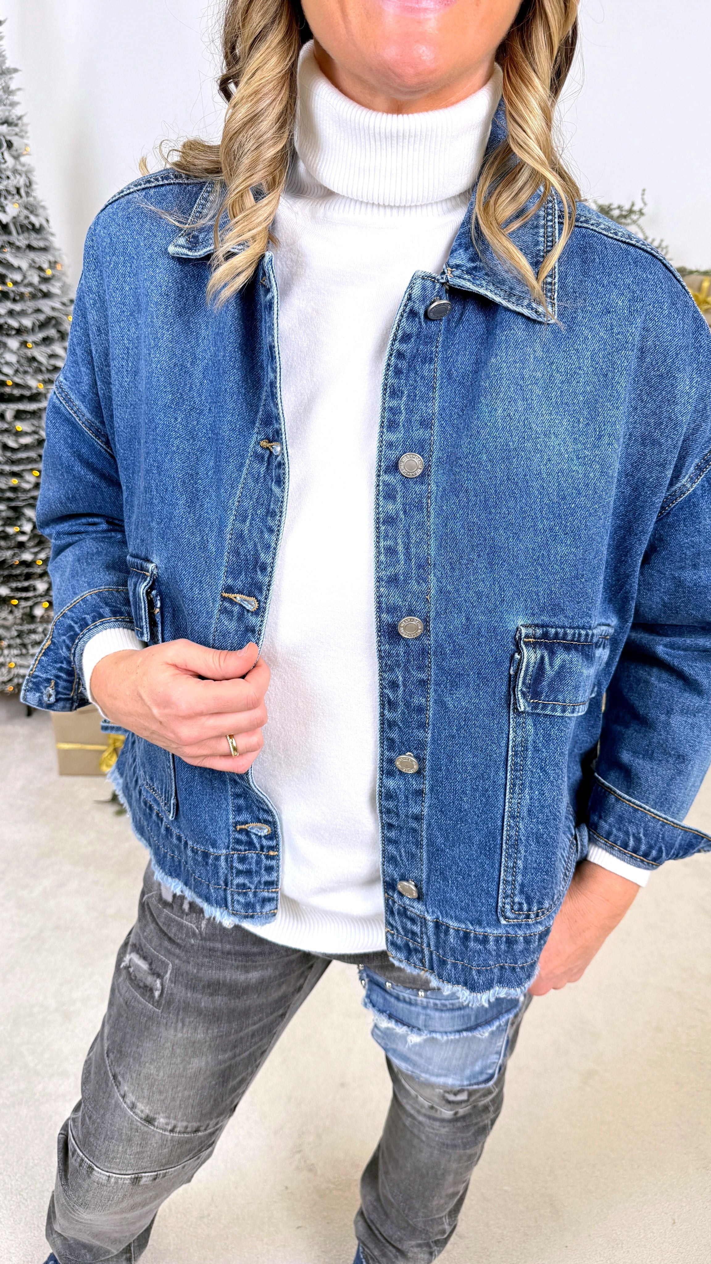 Jeansjacke Energy Cut