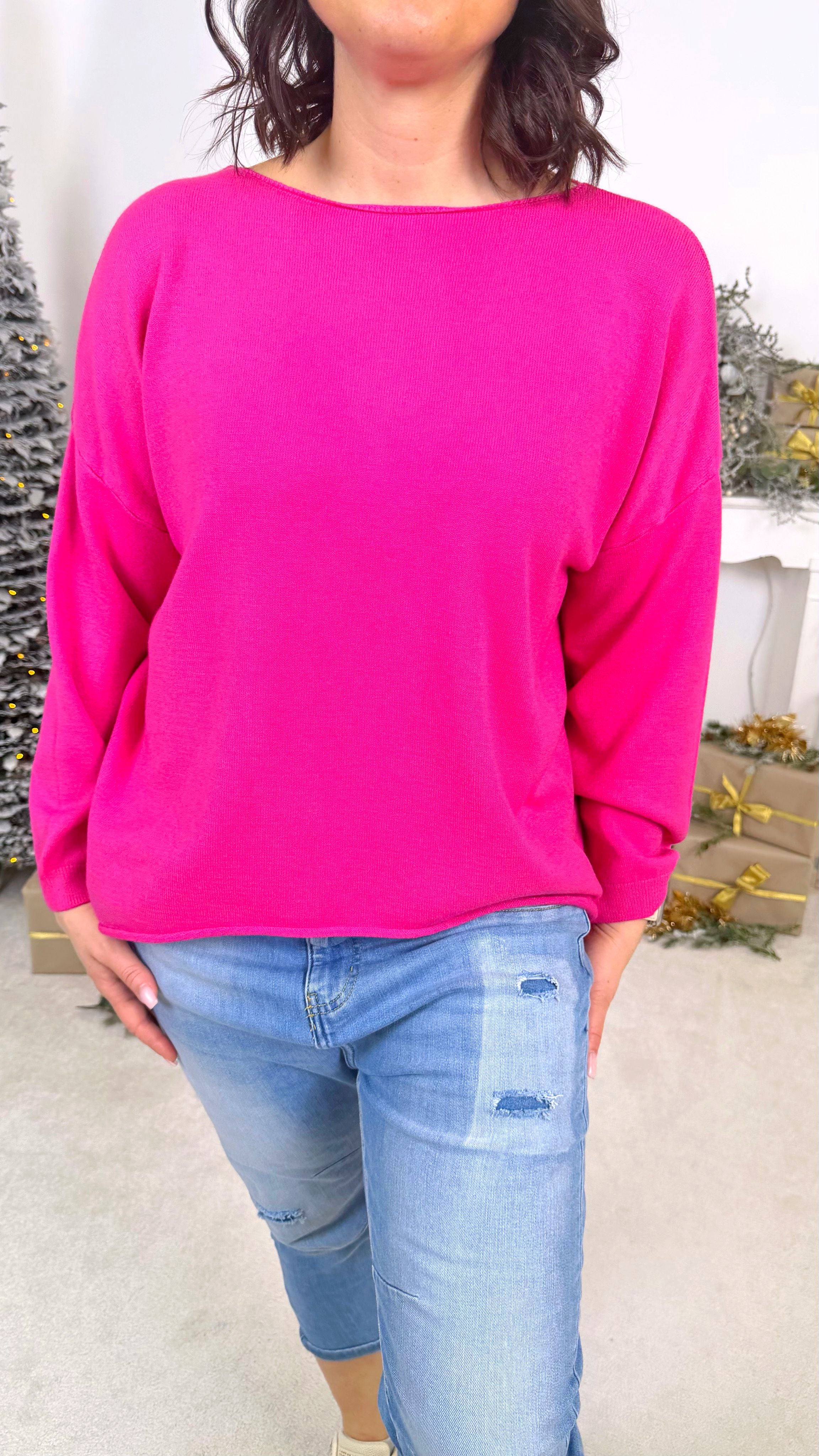 Pullover Bright Spirit *Pink* KS-9635