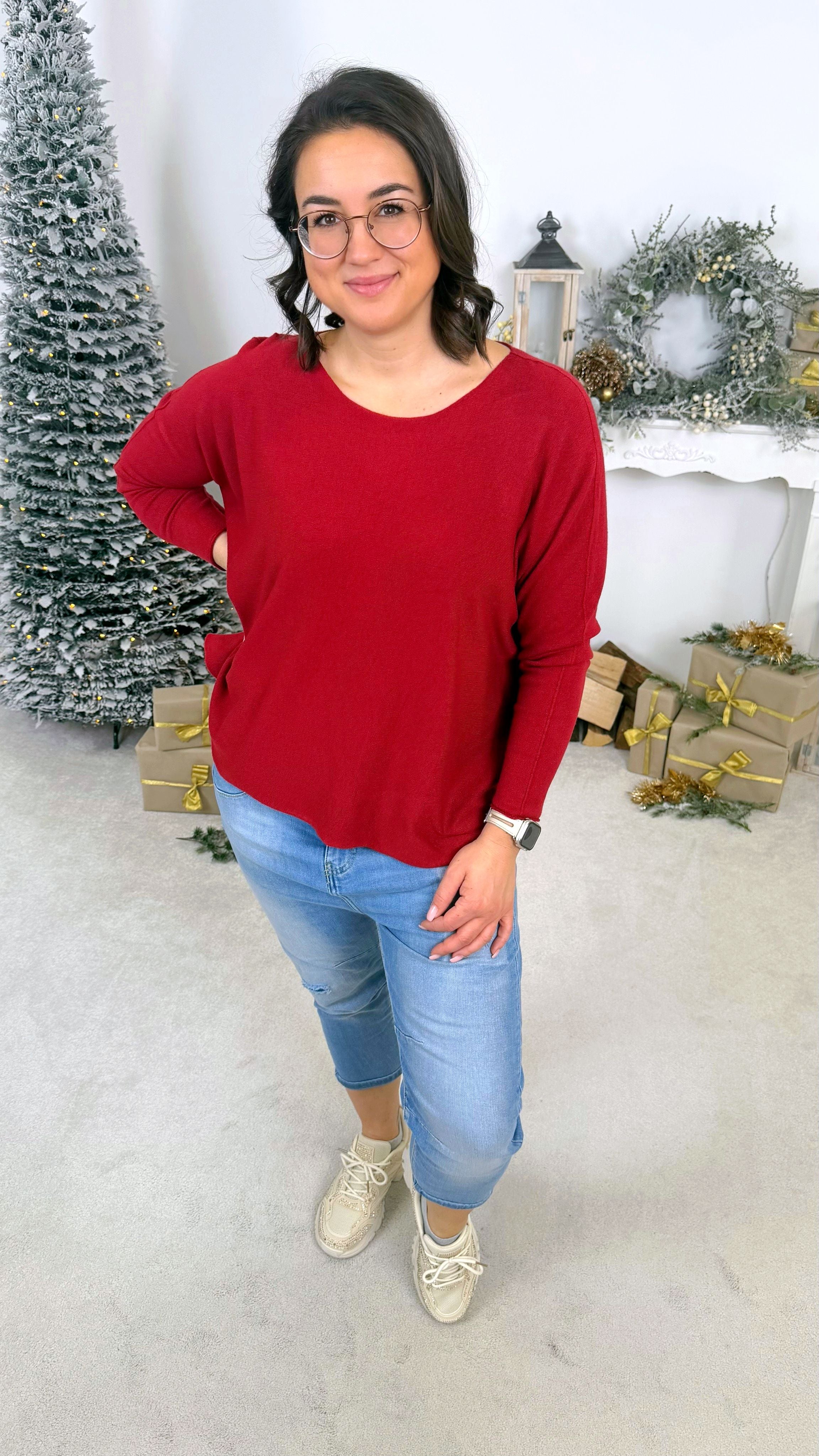 Pullover Timeless Knit *Bordaux*