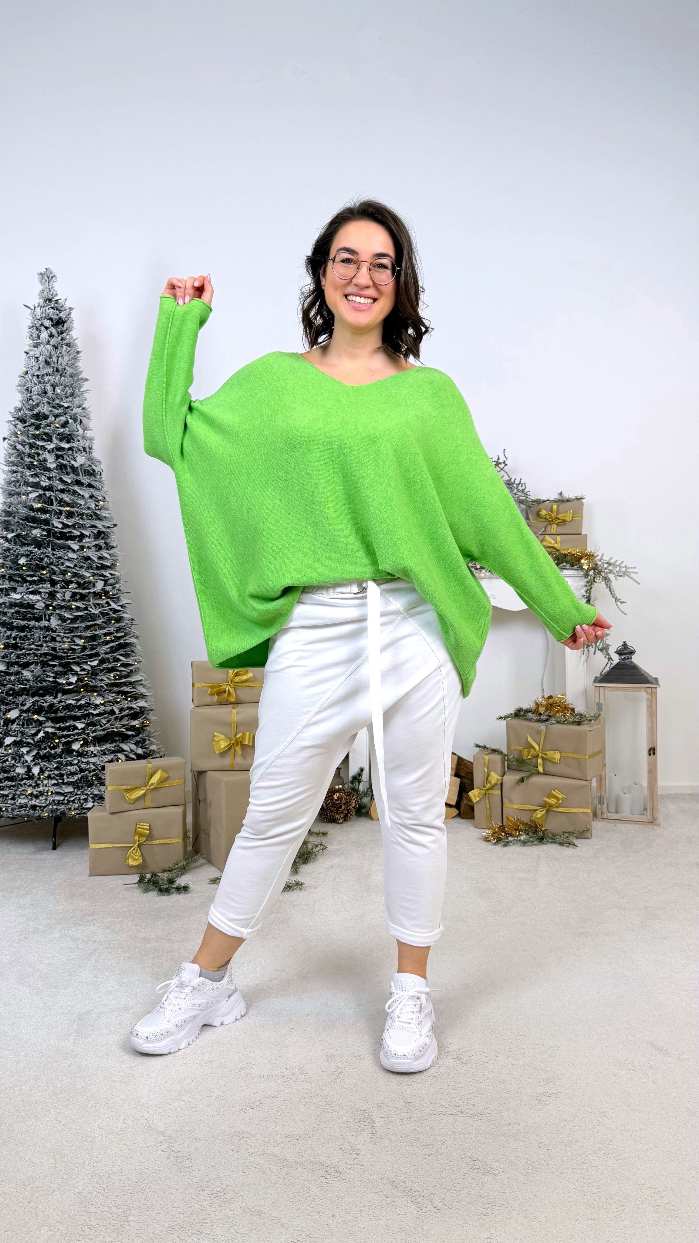 Pullover Pure Basic *Grün*